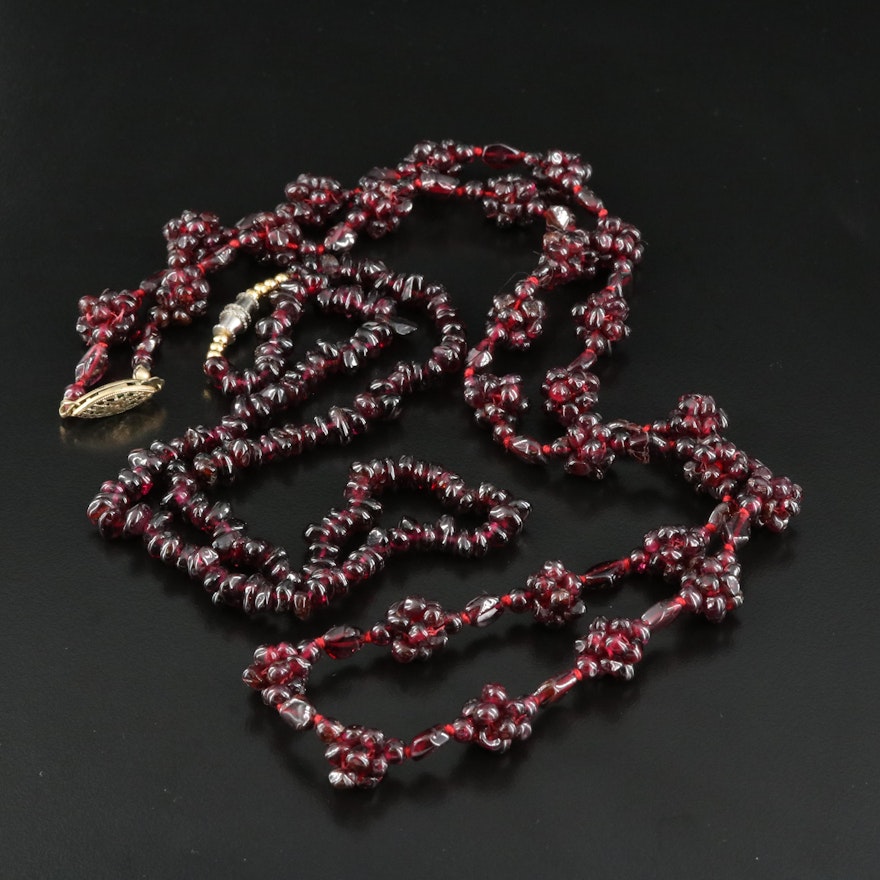 Rhodolite Garnet Necklaces