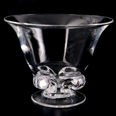 James Mcnaughton for Steuben Glass Footed Bowl, 1937