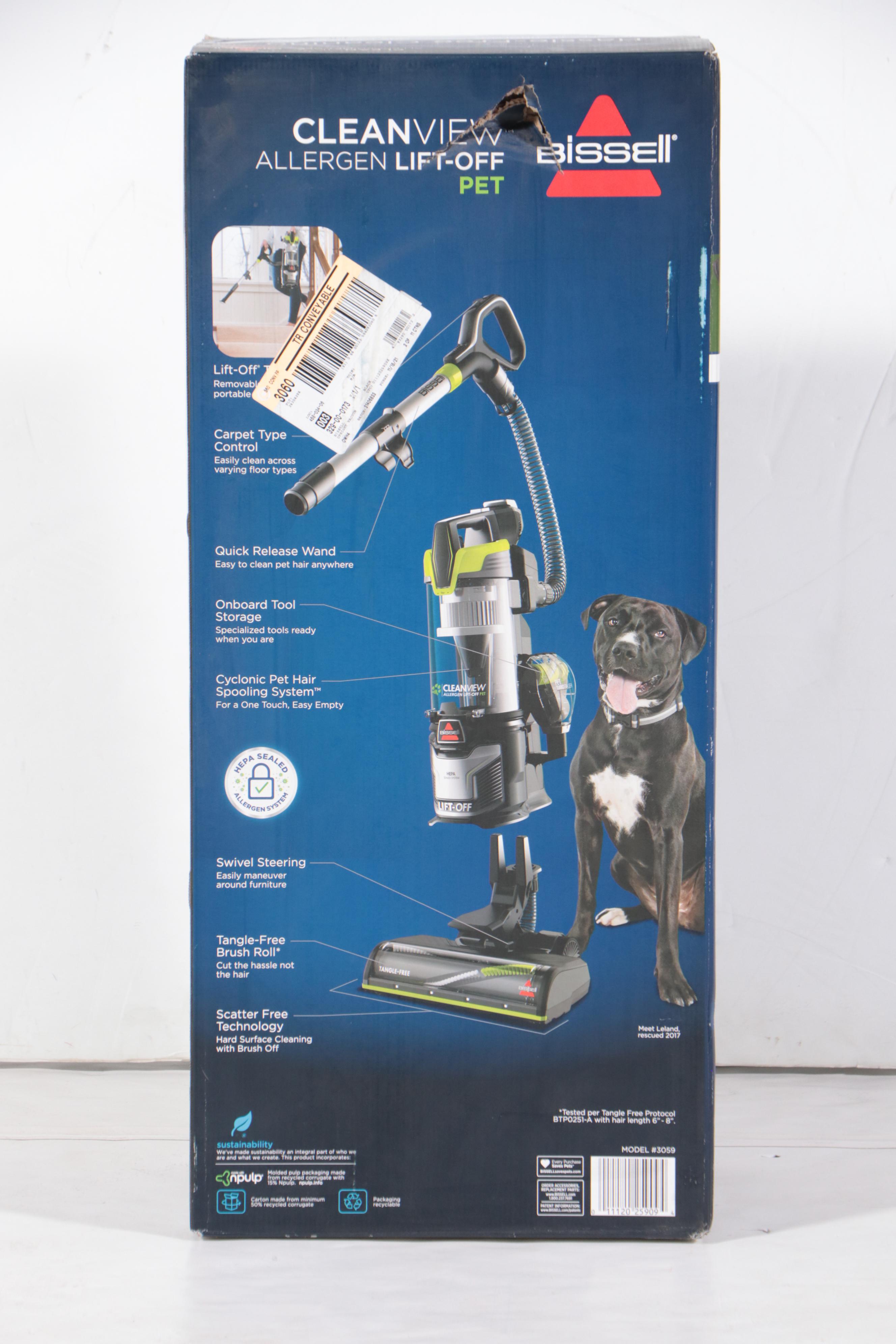 Bissell CleanView Allergen Pet LiftOff Upright Vacuum EBTH