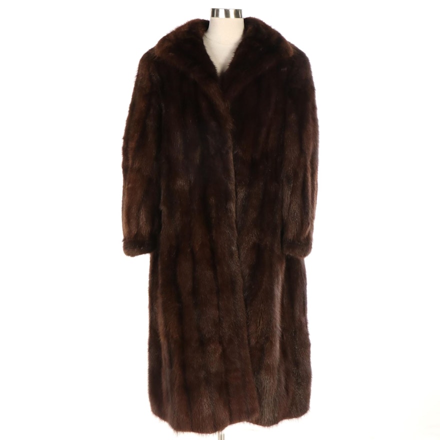 Yudofsky Furriers Beaver Fur Coat