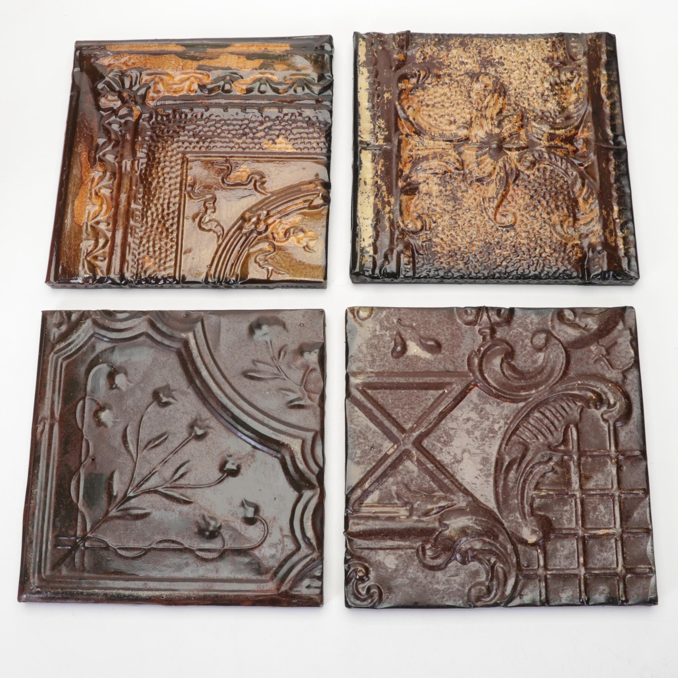 Metal Ceiling Tile Wall Art EBTH