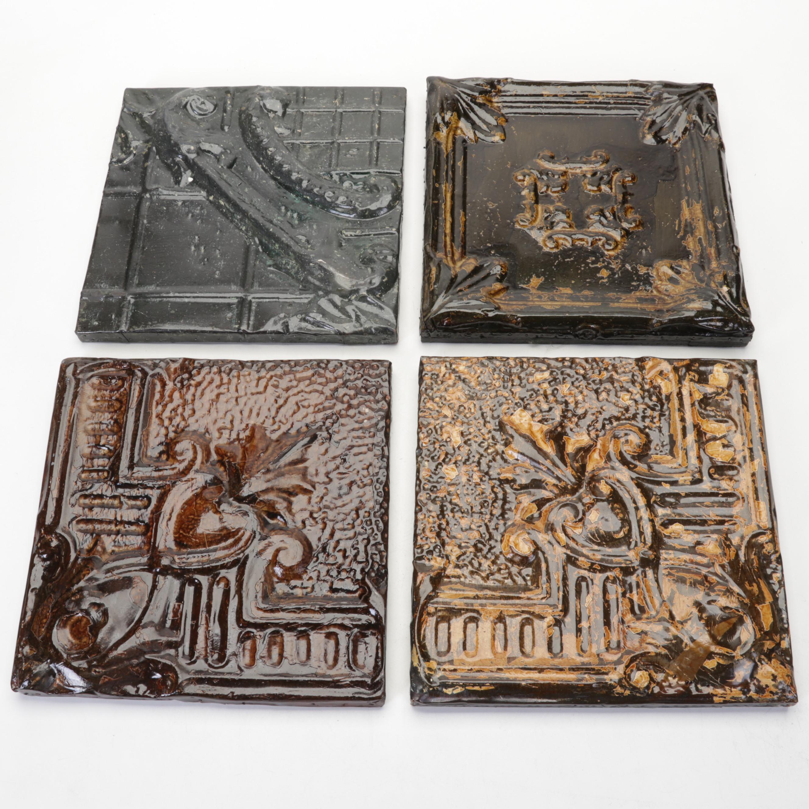 Metal Ceiling Tile Wall Art EBTH