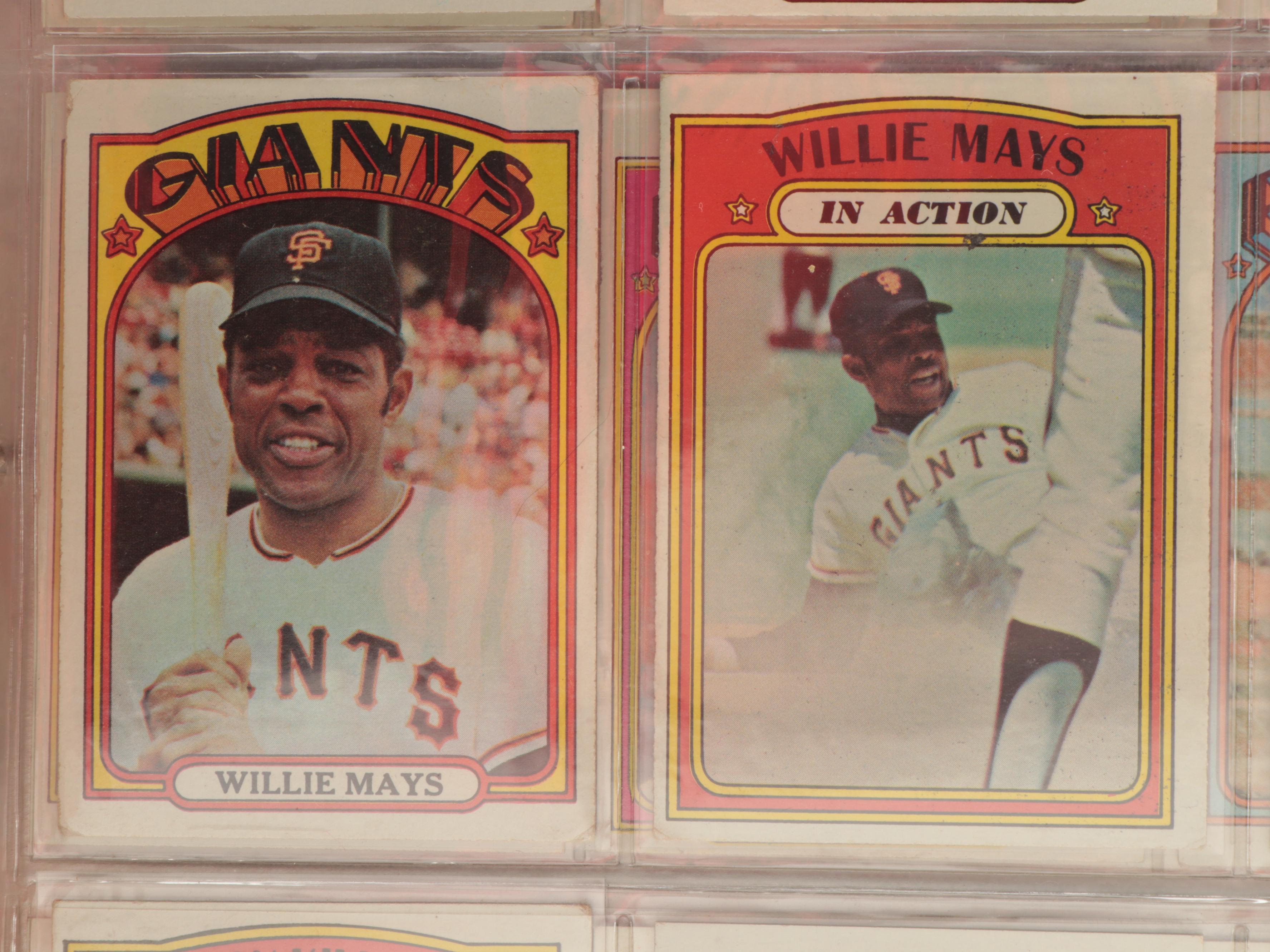 1972 Topps Baseball Cards Complete Set Including Carlton Fisk Rookie EBTH