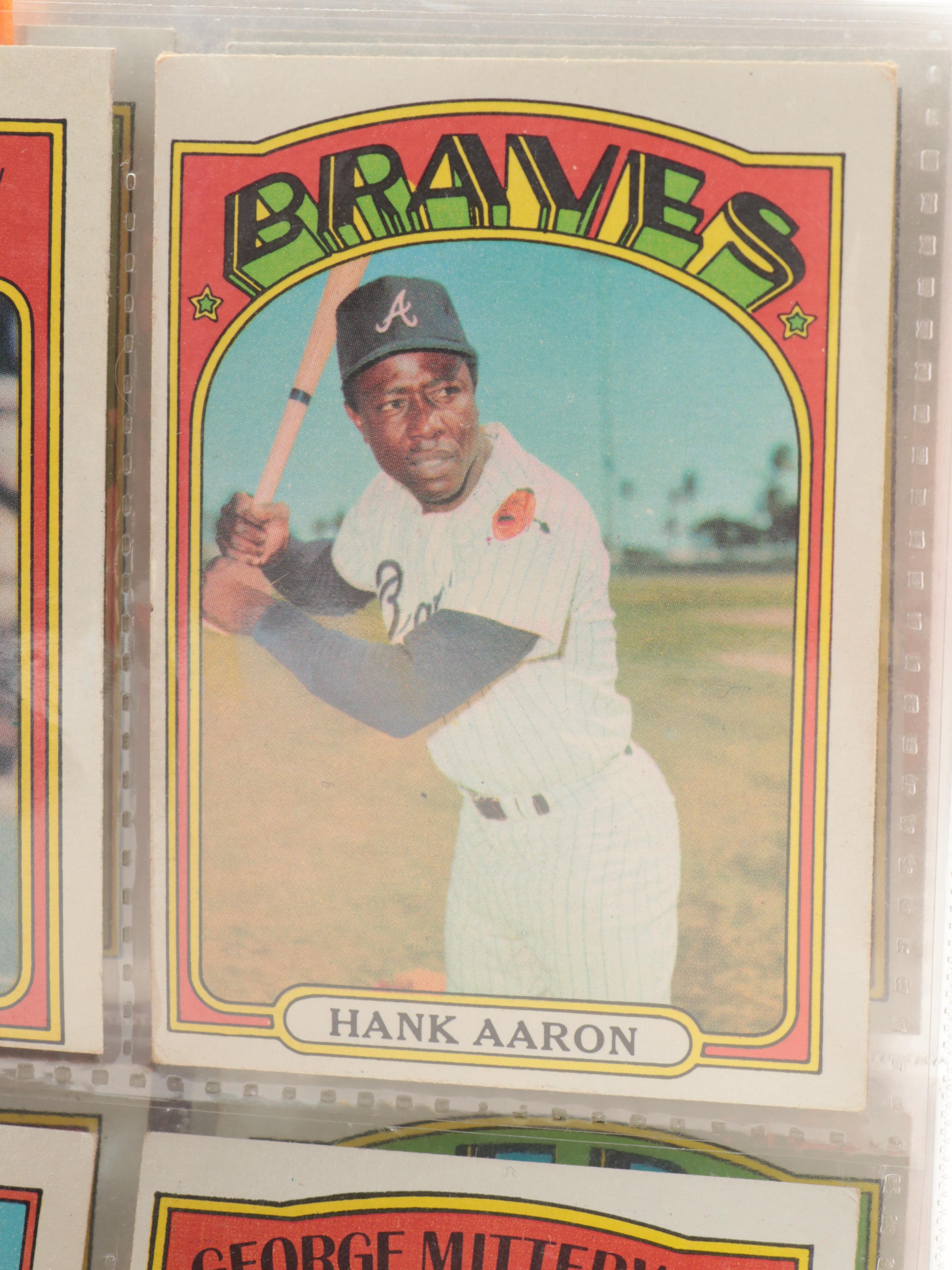 1972 Topps Baseball Cards Complete Set Including Carlton Fisk Rookie EBTH