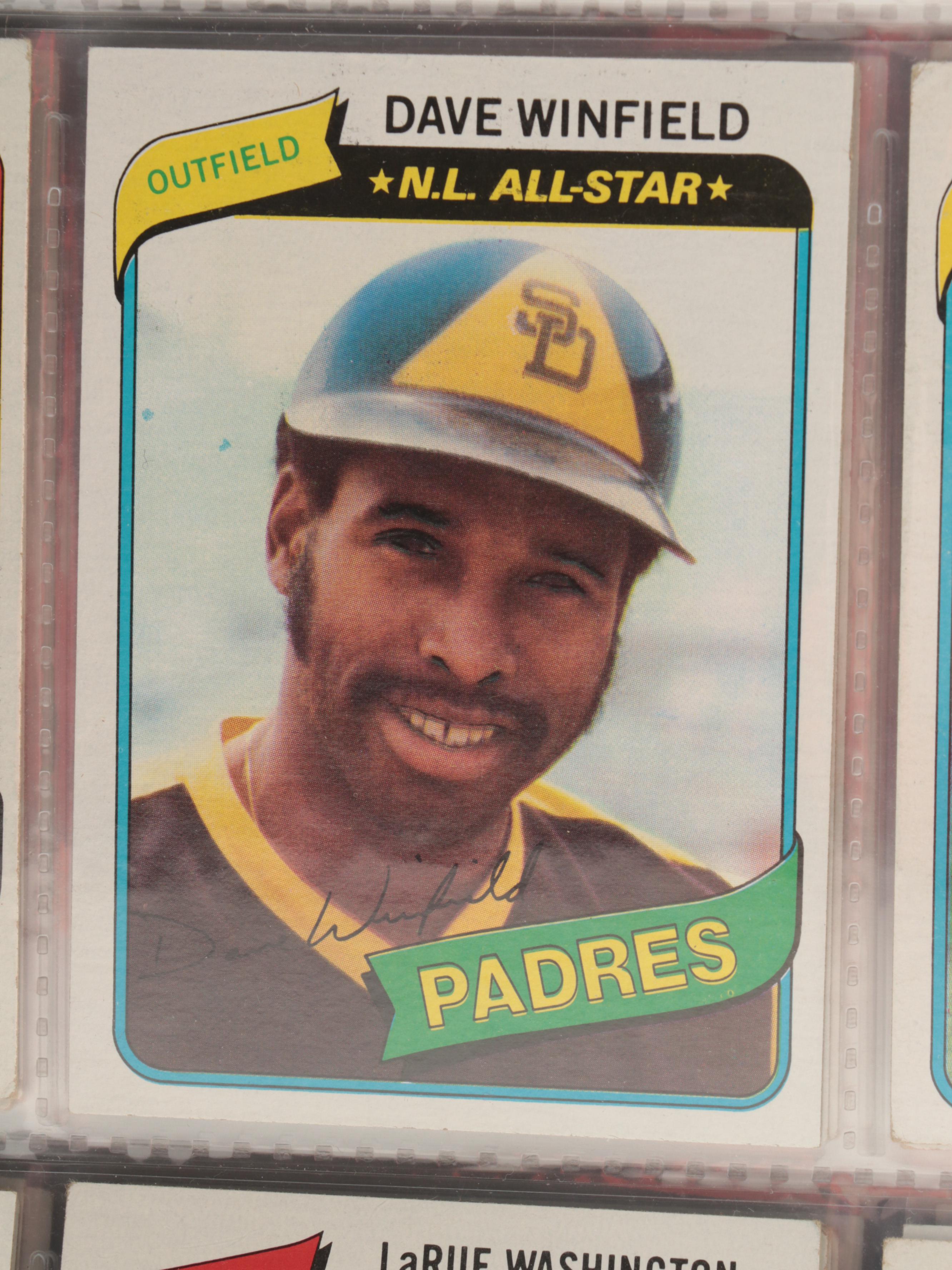 1980 Topps Baseball Cards Complete Set Including Henderson Rookie EBTH