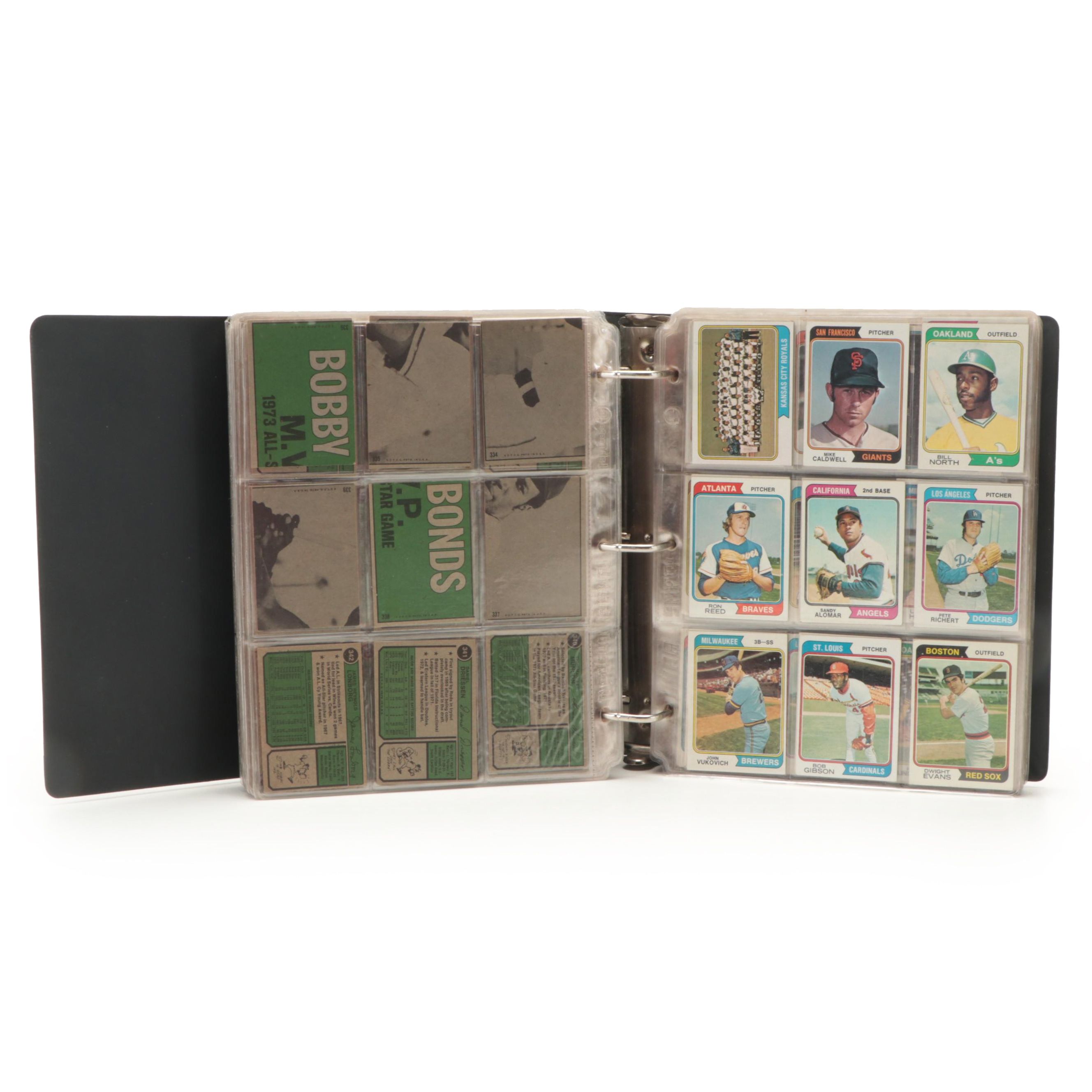 1974 Topps Baseball Cards Complete Set Including Complete Traded Card Set EBTH