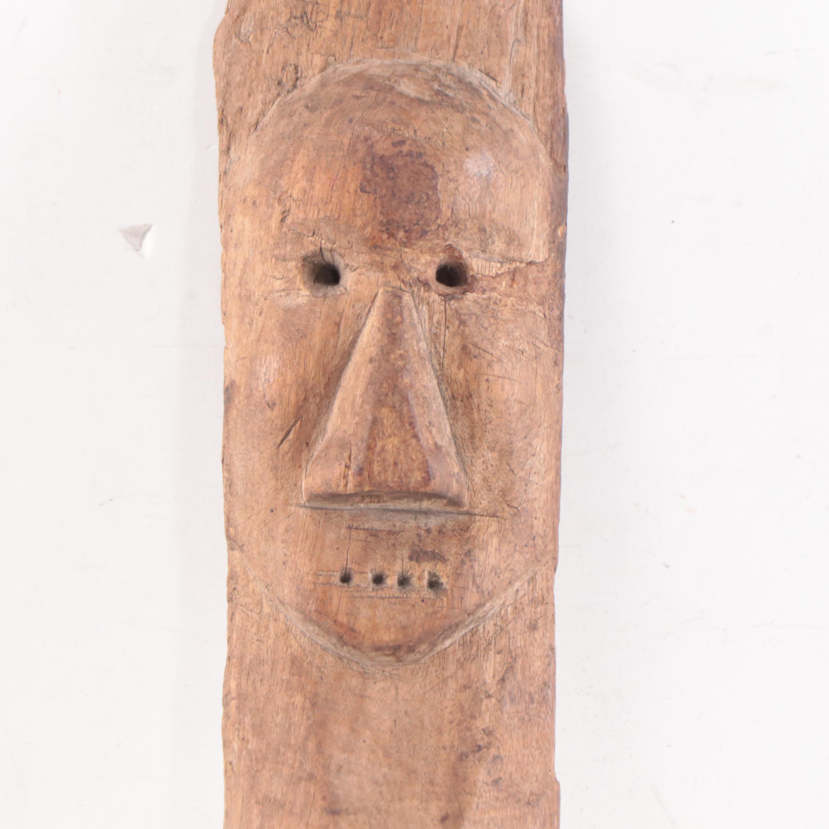 Filipino HandCarved Wood Mortar and Pestle EBTH