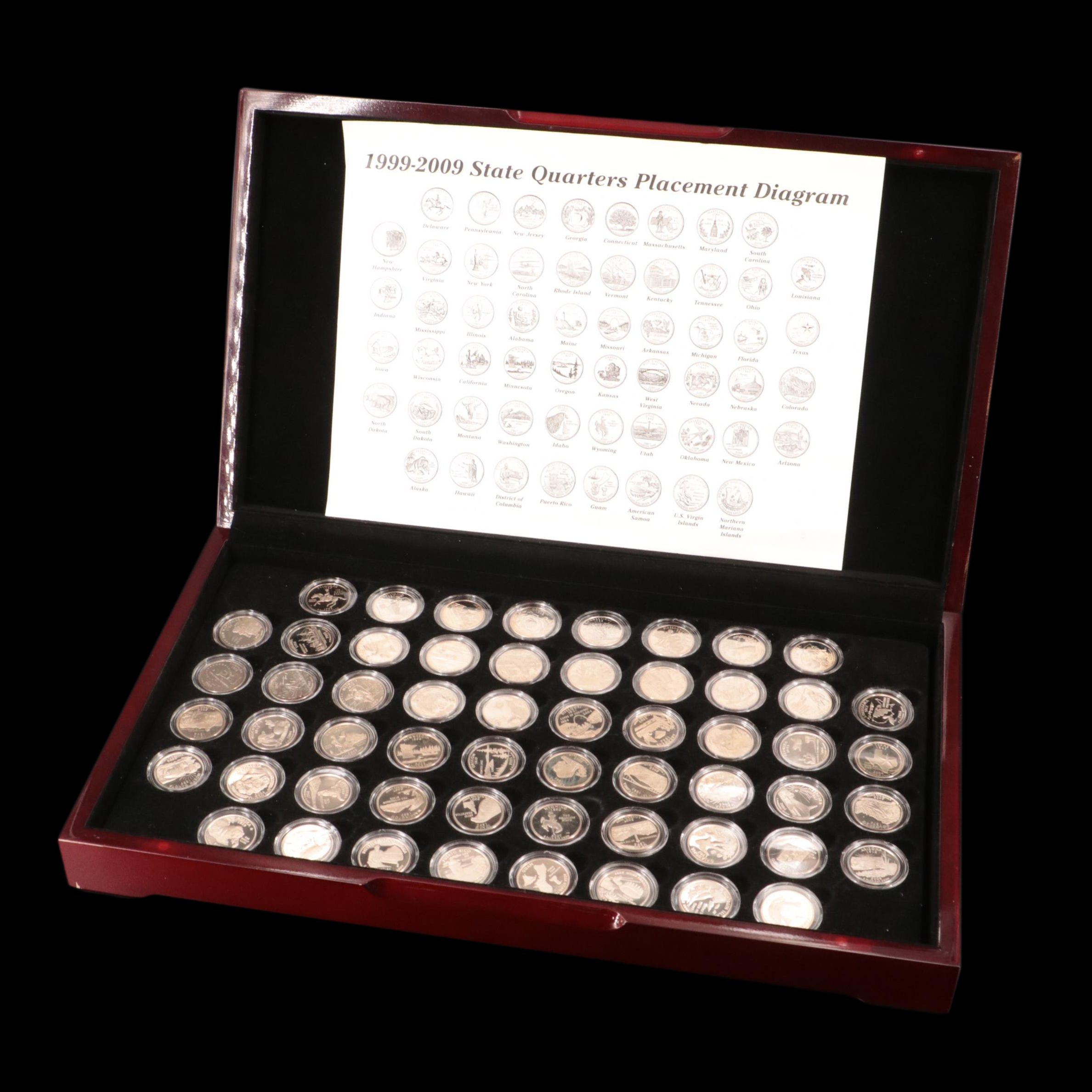 Complete Collection of Proof State and Territories Quarters | EBTH