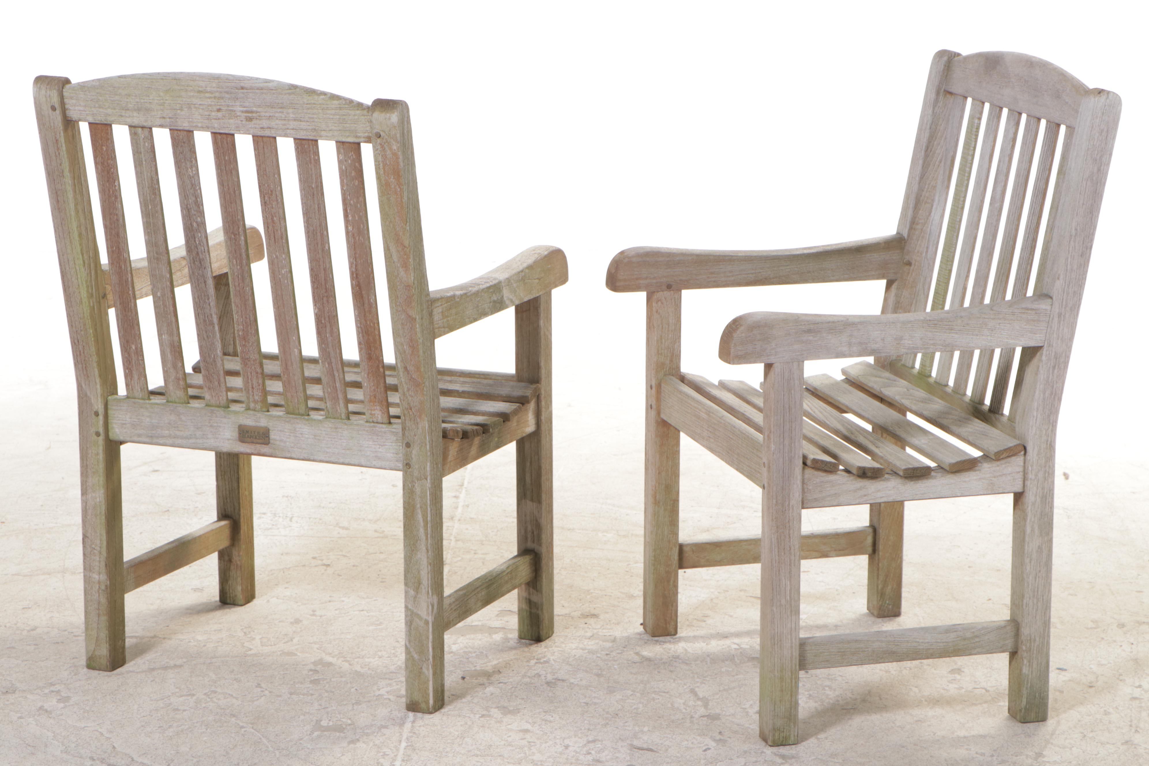 FivePiece Smith & Hawken Teak Patio Dining Set EBTH