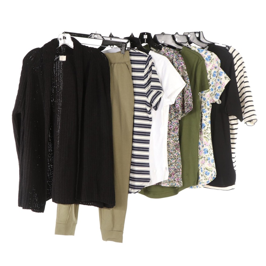 Isaac Mizrahi Live Tee Shirts, Cuddle Duds Pants, A New Day Sweater and More