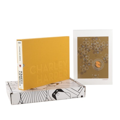 Signed Limited Edition "Charley Harper: An Illustrated Life" with Serigraph
