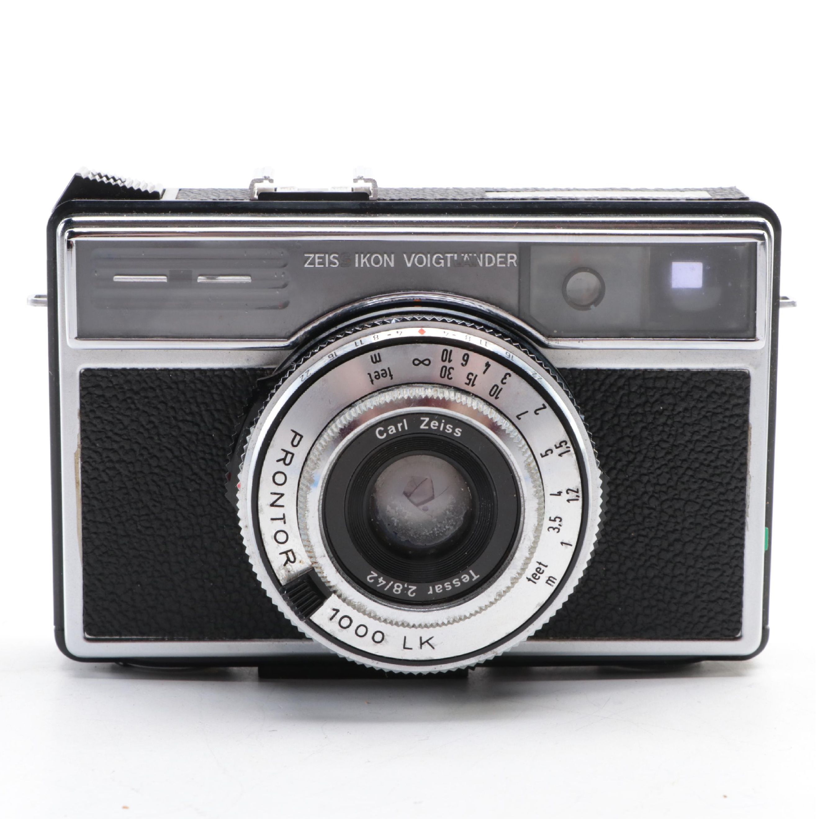 Zeiss Ikon Voigtlander Vitessa 1000 SR SLR Camera with Case, Mid20th Century EBTH