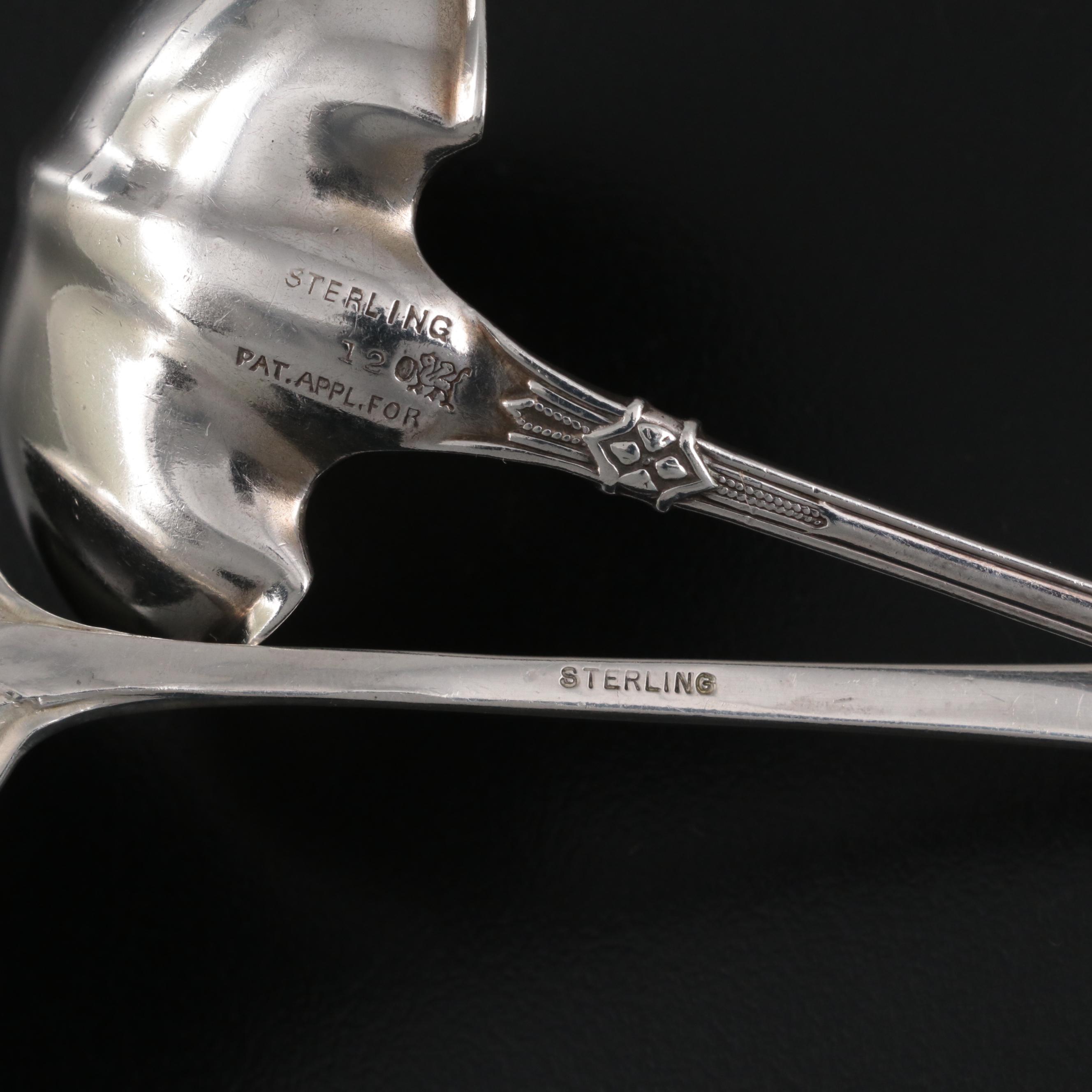 Tiffany & Co. Sterling Silver Crab Forks with Sterling Silver Ladles EBTH