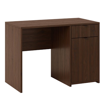 Project 62 Brannandale Walnut Finish Desk with Door, Drawers