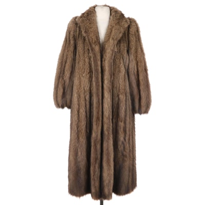 Fisher Fur Full-Length Coat by Revillon
