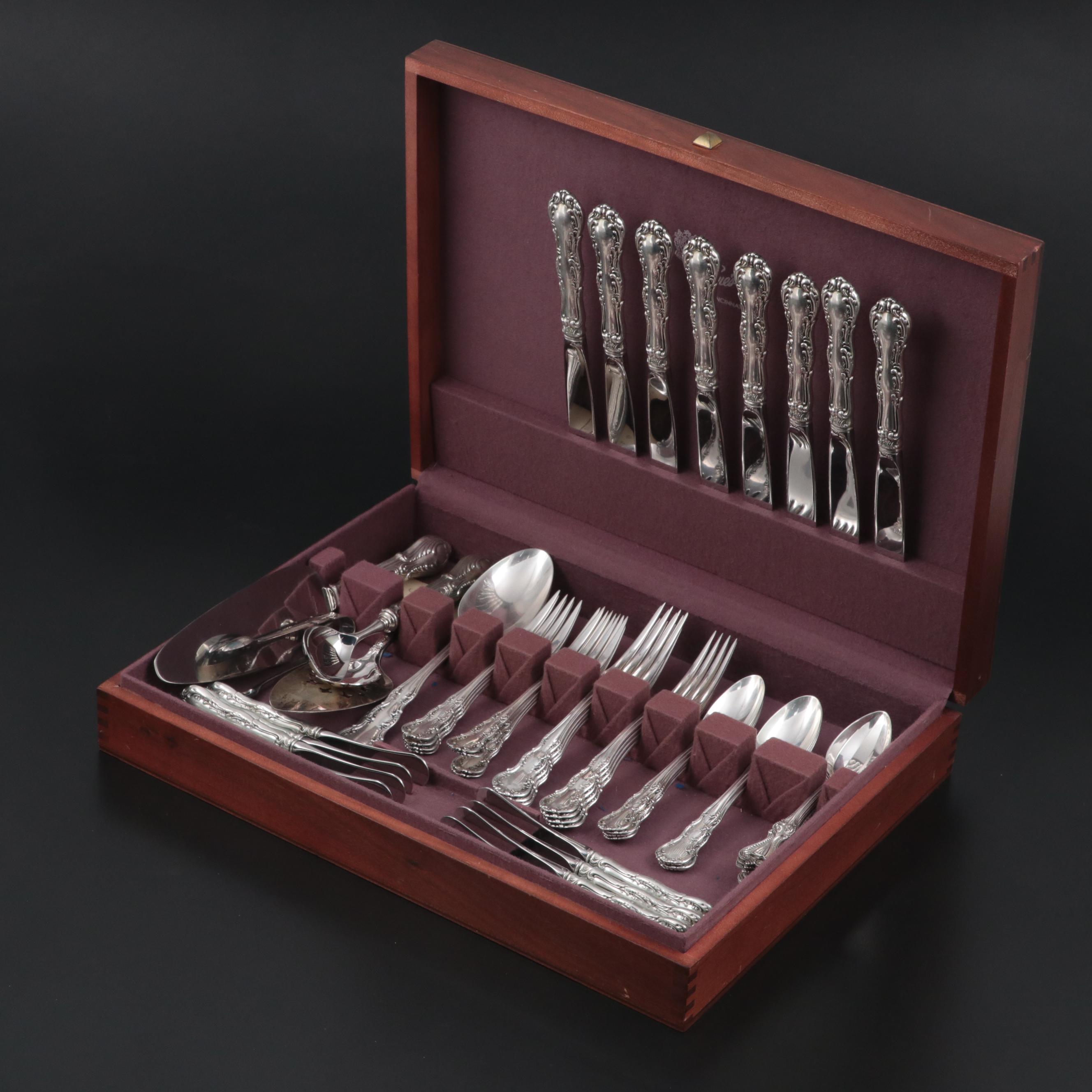 Wallace, Onieda with Other Sterling Silver and Silver Plate Flatware EBTH