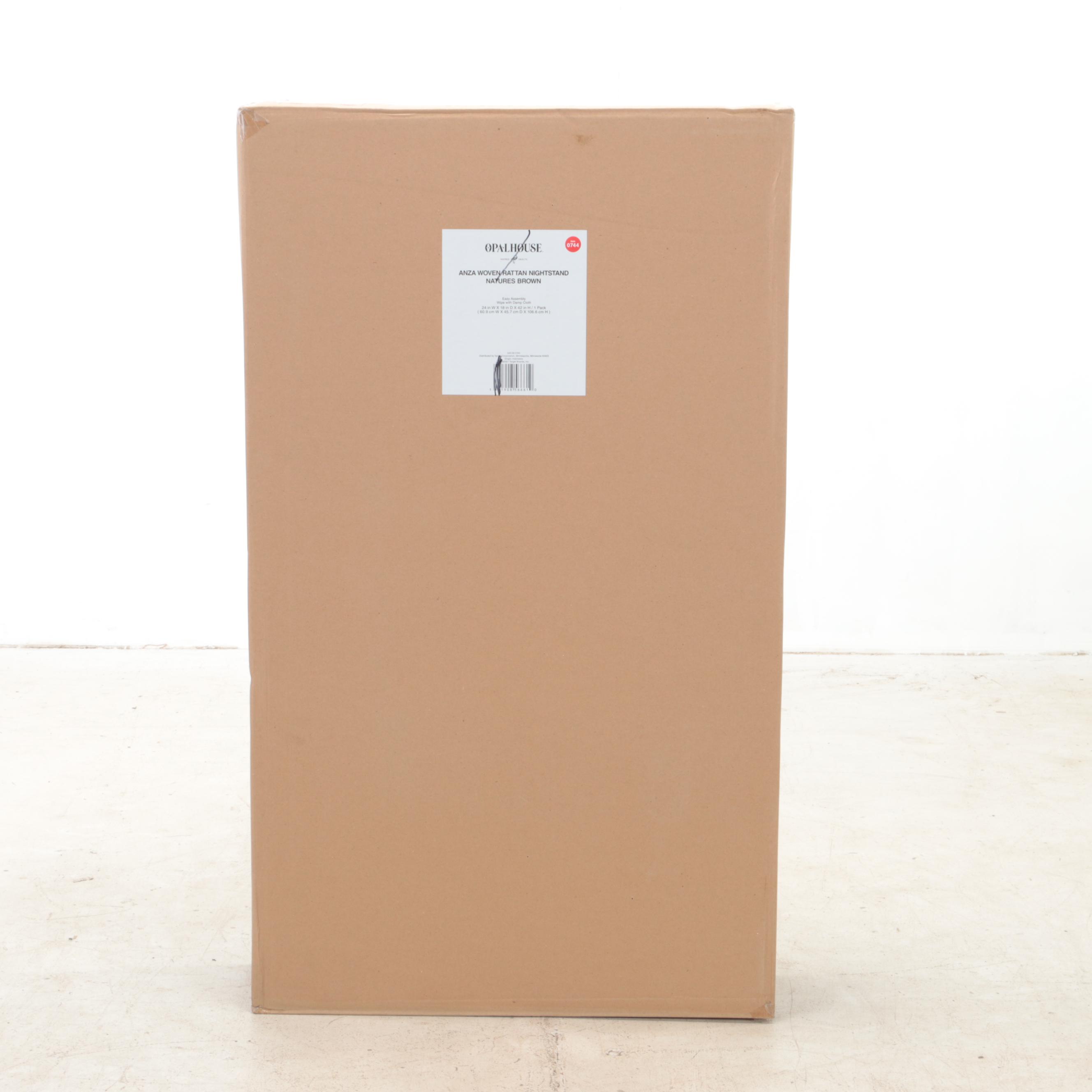 Opalhouse with Jungalow Anza Rattan Nightstand EBTH