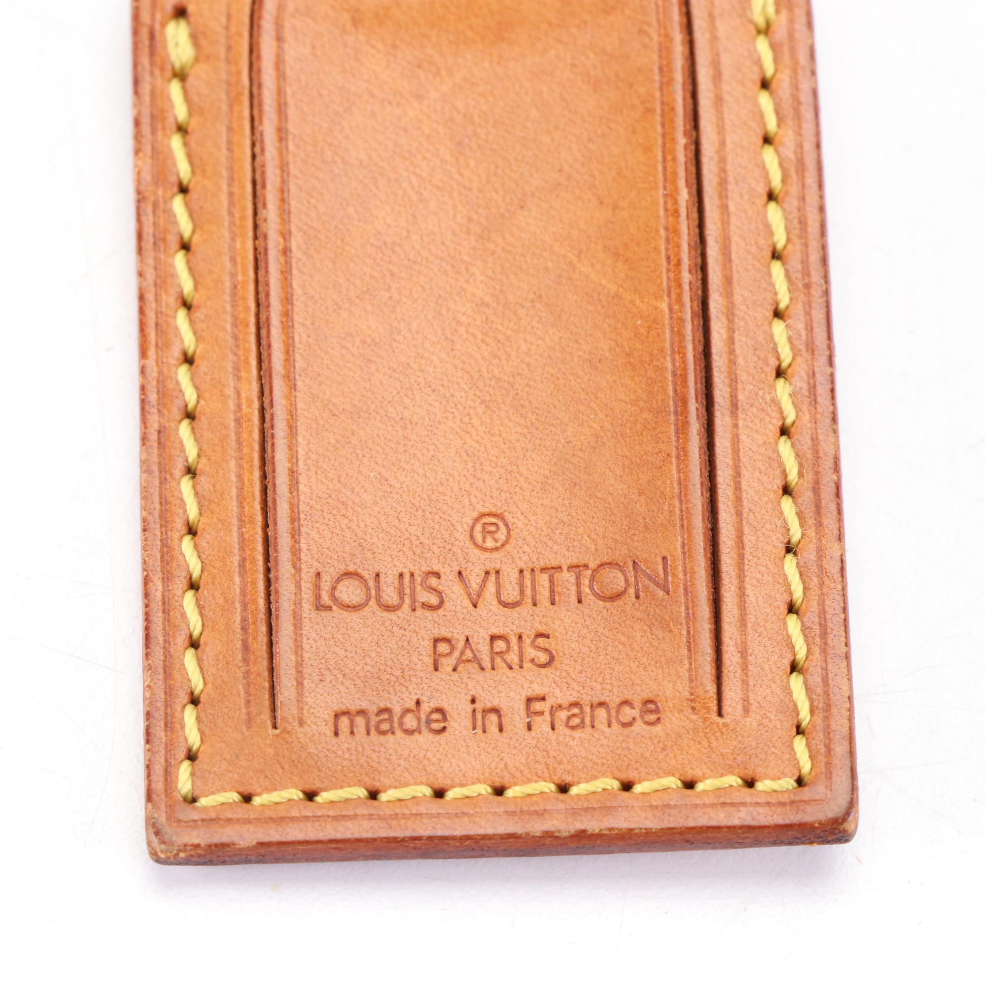 Louis Vuitton Luggage Tag EBTH