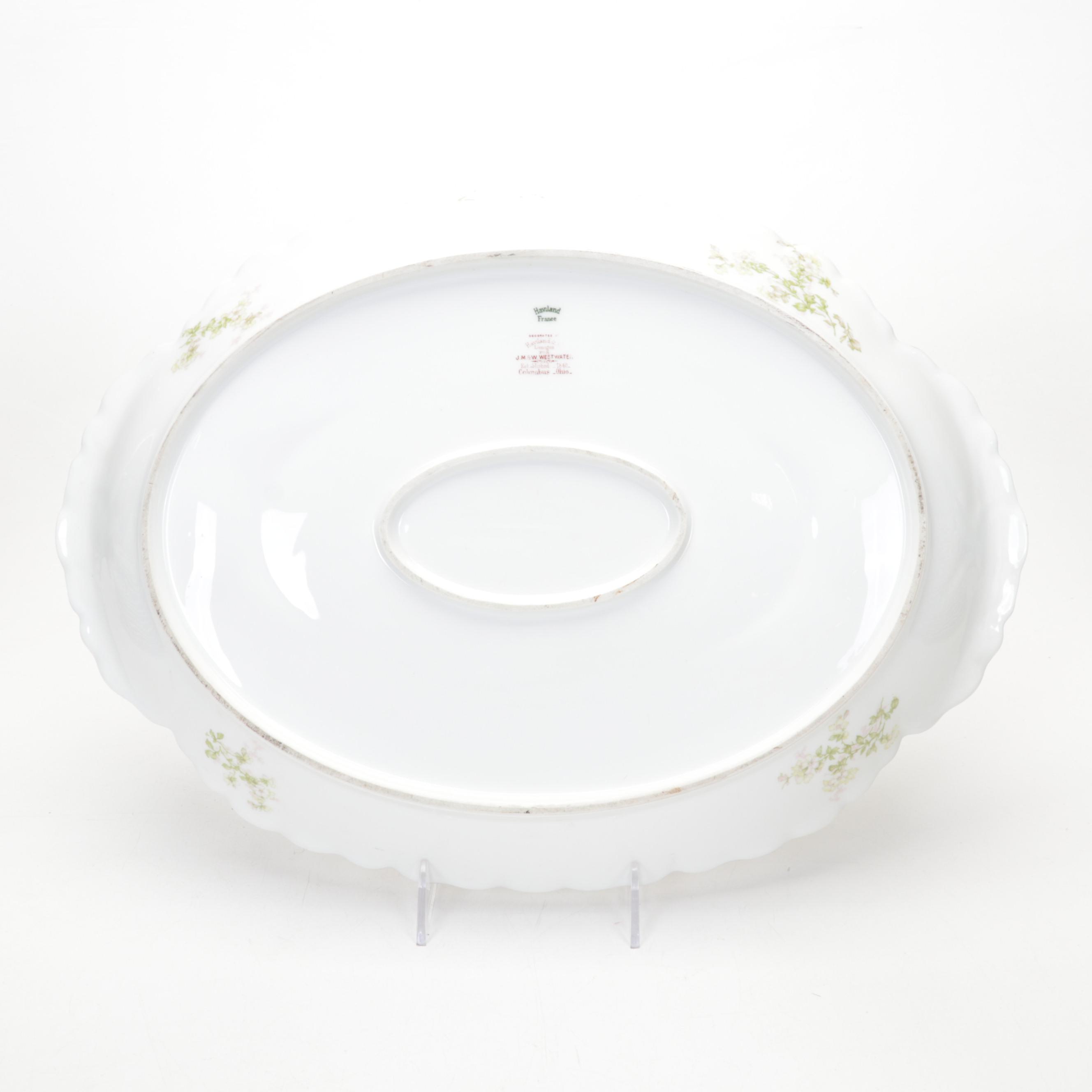 Haviland Limoges Rose Spray Porcelain Dinnerware, 18941931 EBTH