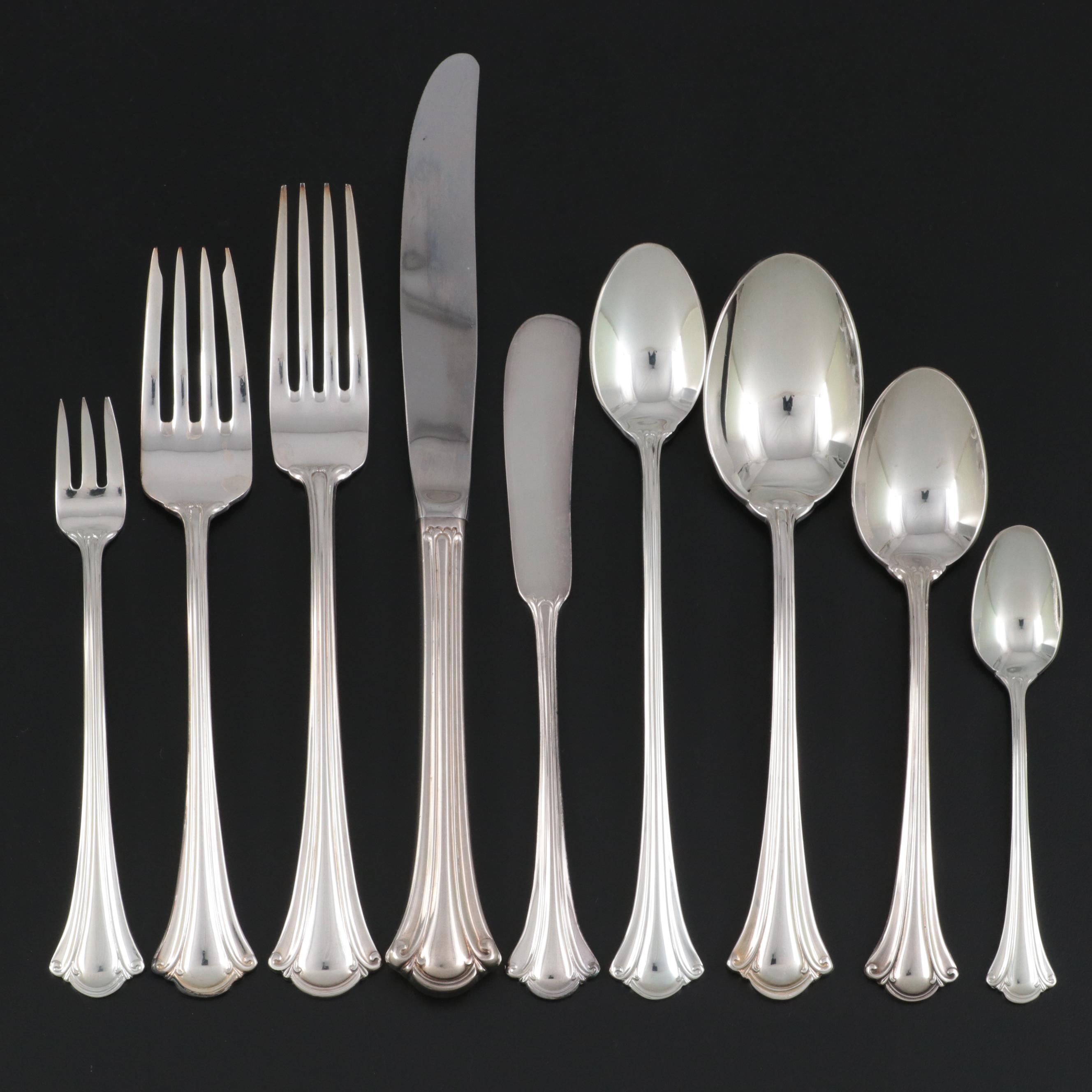 International Silver "Serenity" Silver Plate Flatware, 19851997 EBTH