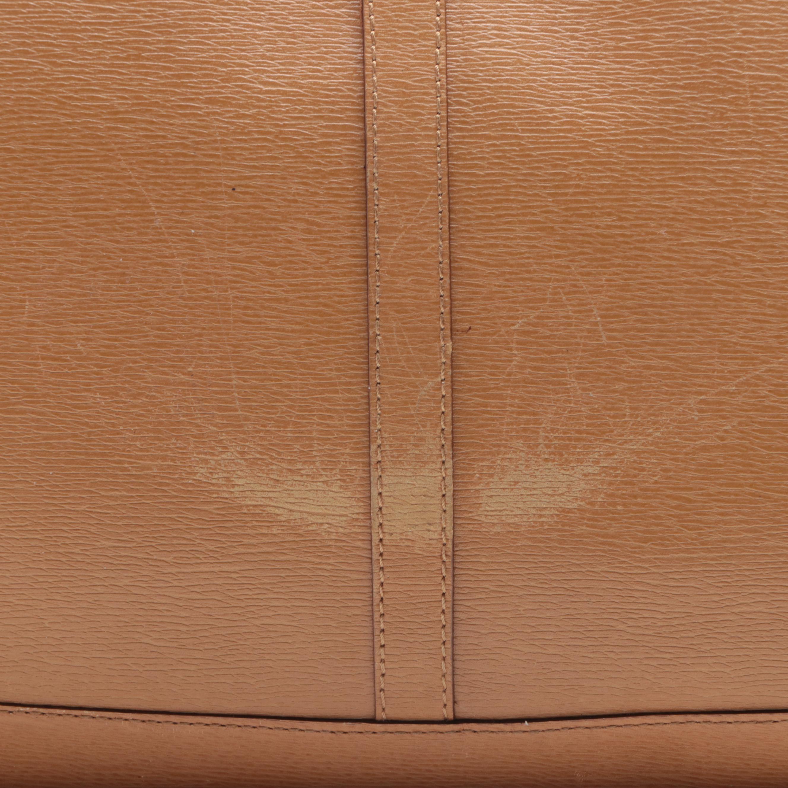 Gucci Bamboo Small Shoulder Bag in Grained Leather EBTH