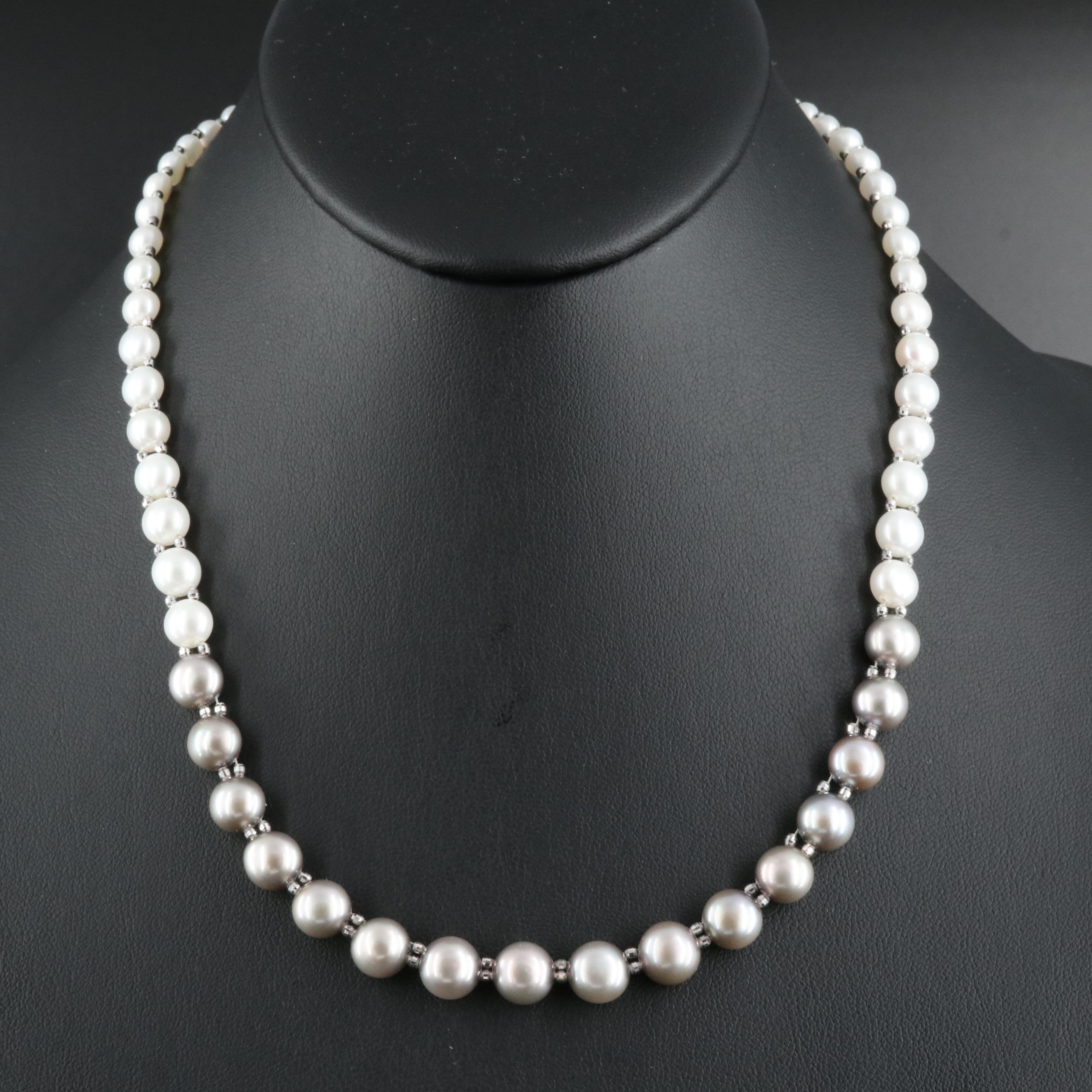 14K Pearl Necklace EBTH