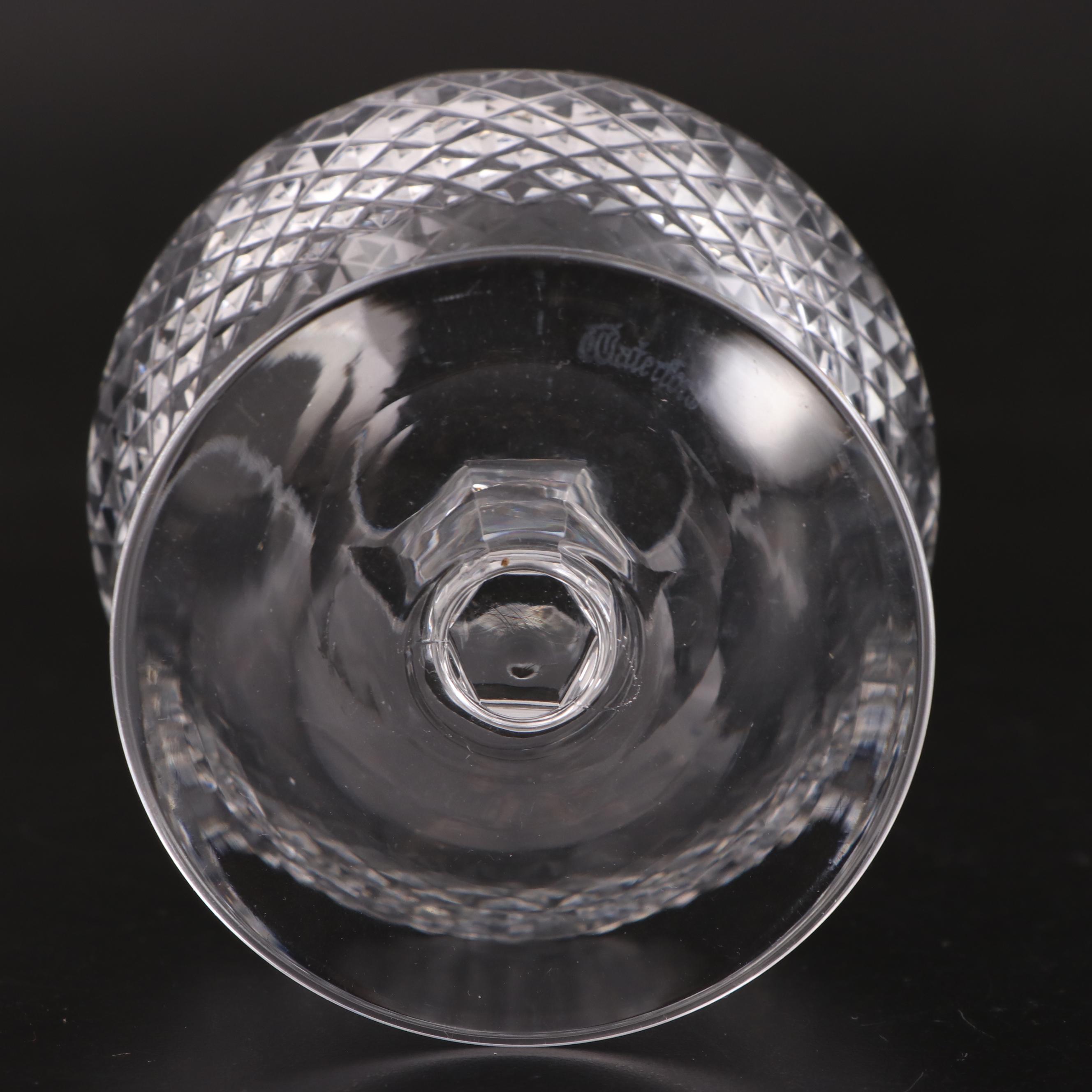 Waterford "Colleen Tall Stem" Cut Crystal Brandy Snifters EBTH