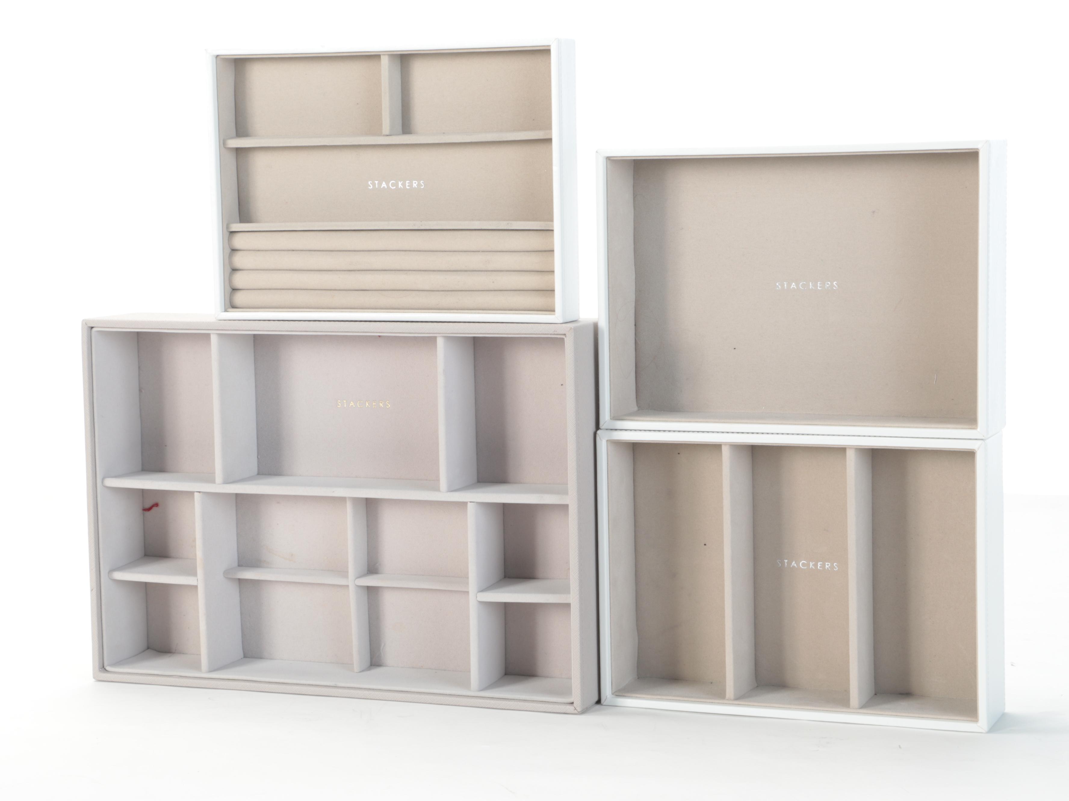 Storage Cubes, Drawer Dividers and Other Closet and Jewelry Organizers