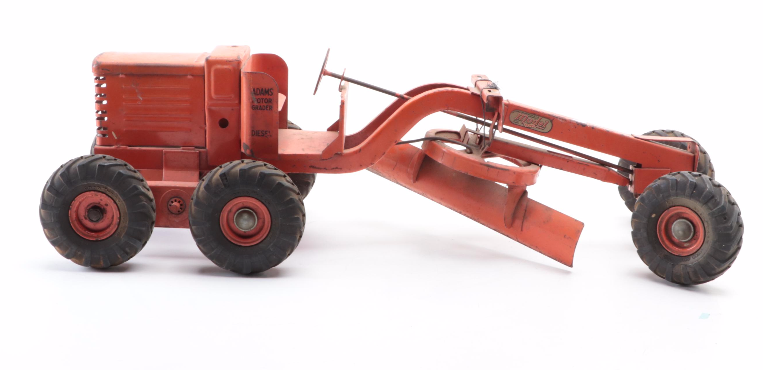 Doepke Model Toys Adams Motor Grader, Mid20th Century EBTH
