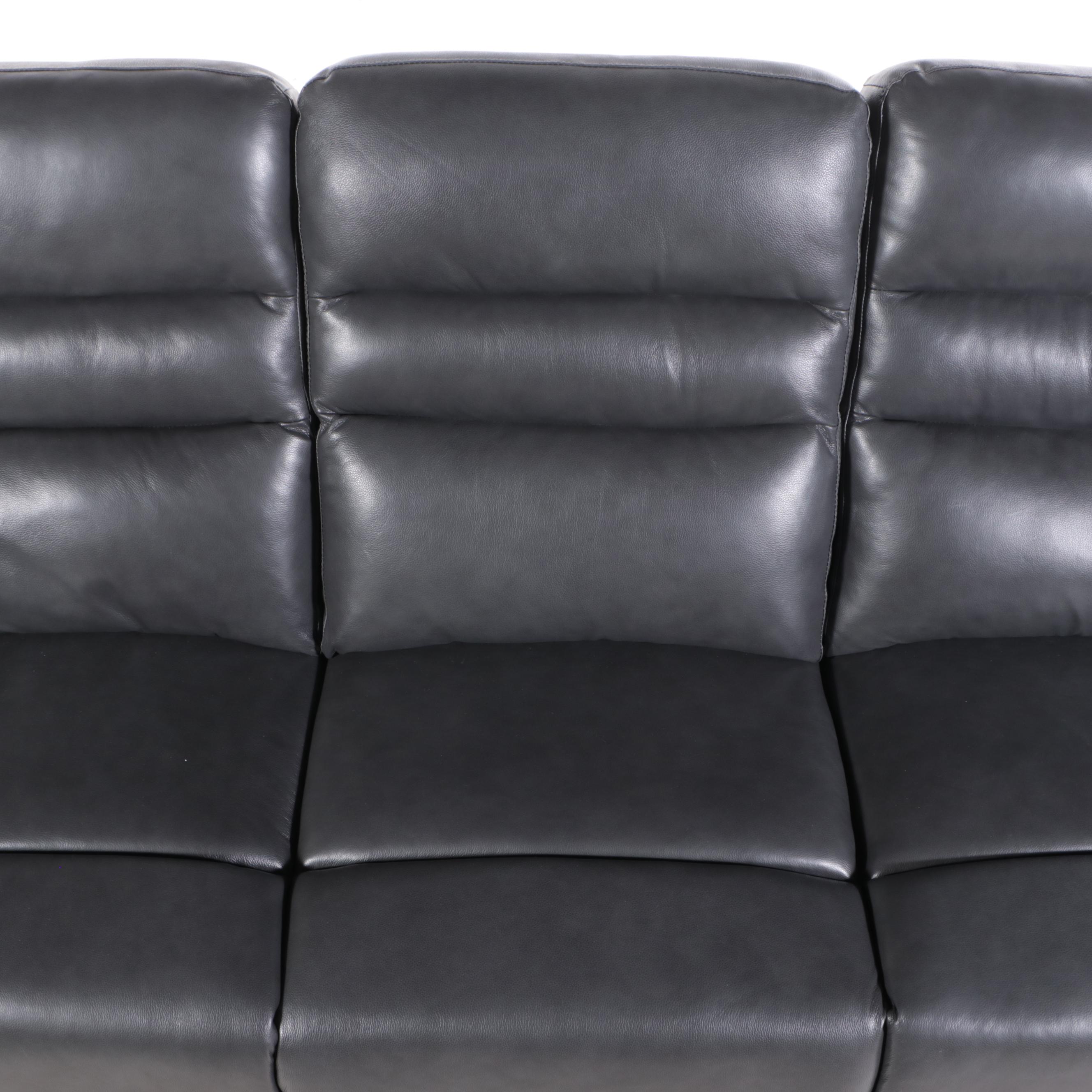 Member's Mark Easton Leather Reclining Sofa EBTH