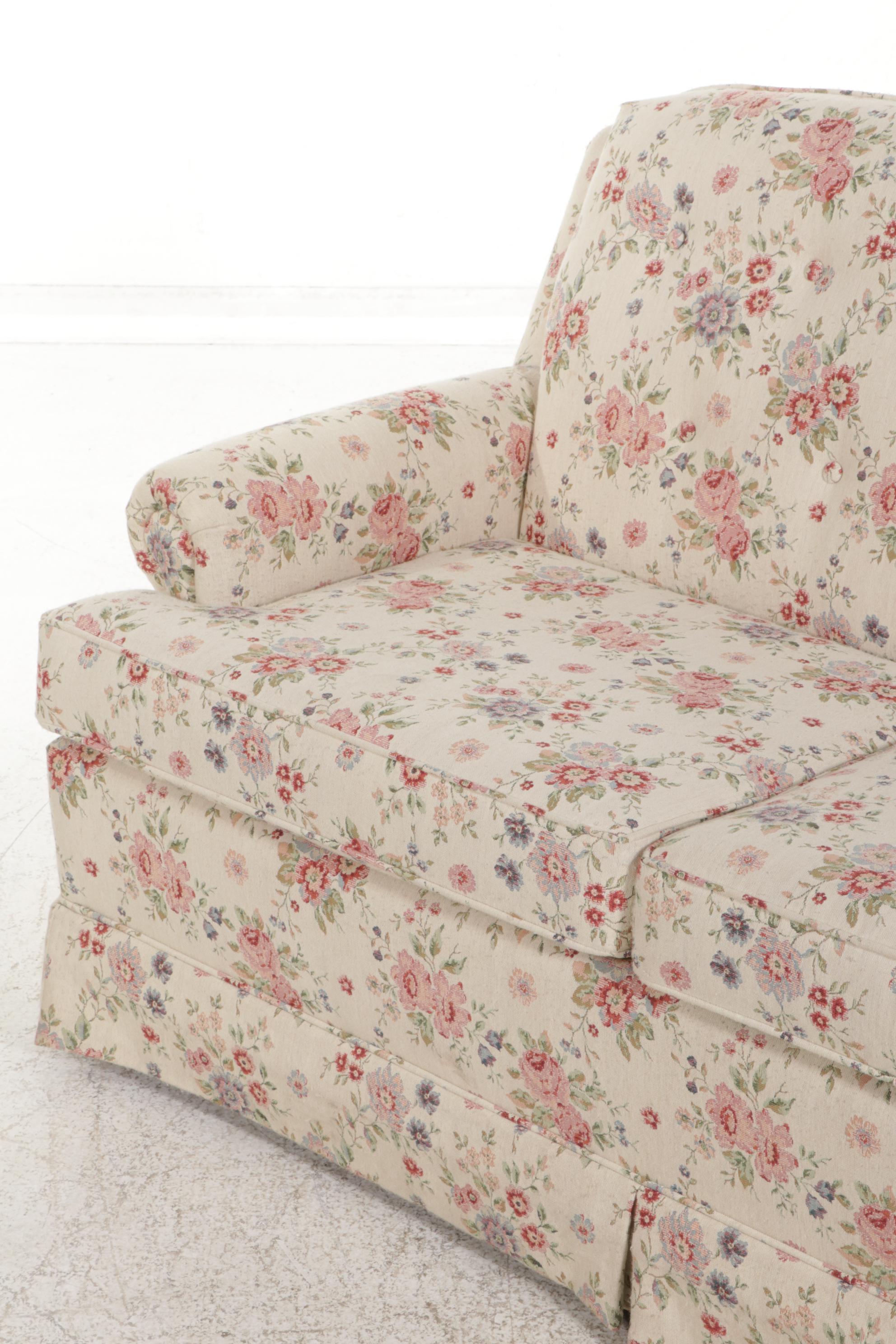Smith Brothers of Berne Floral ThreeSeat Sofa, Late 20th Century EBTH