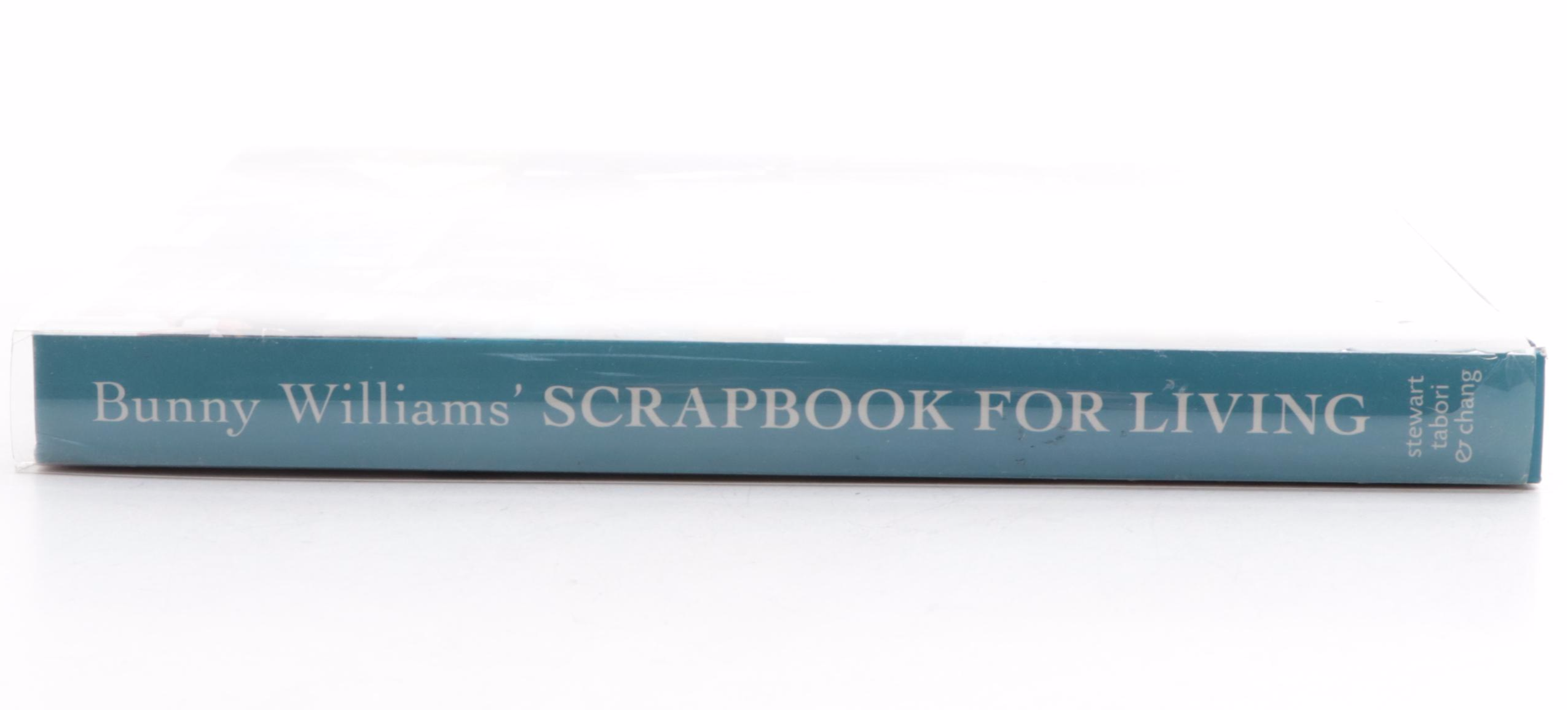 First Edition "Bunny Williams' Scrapbook for Living" by Bunny Williams