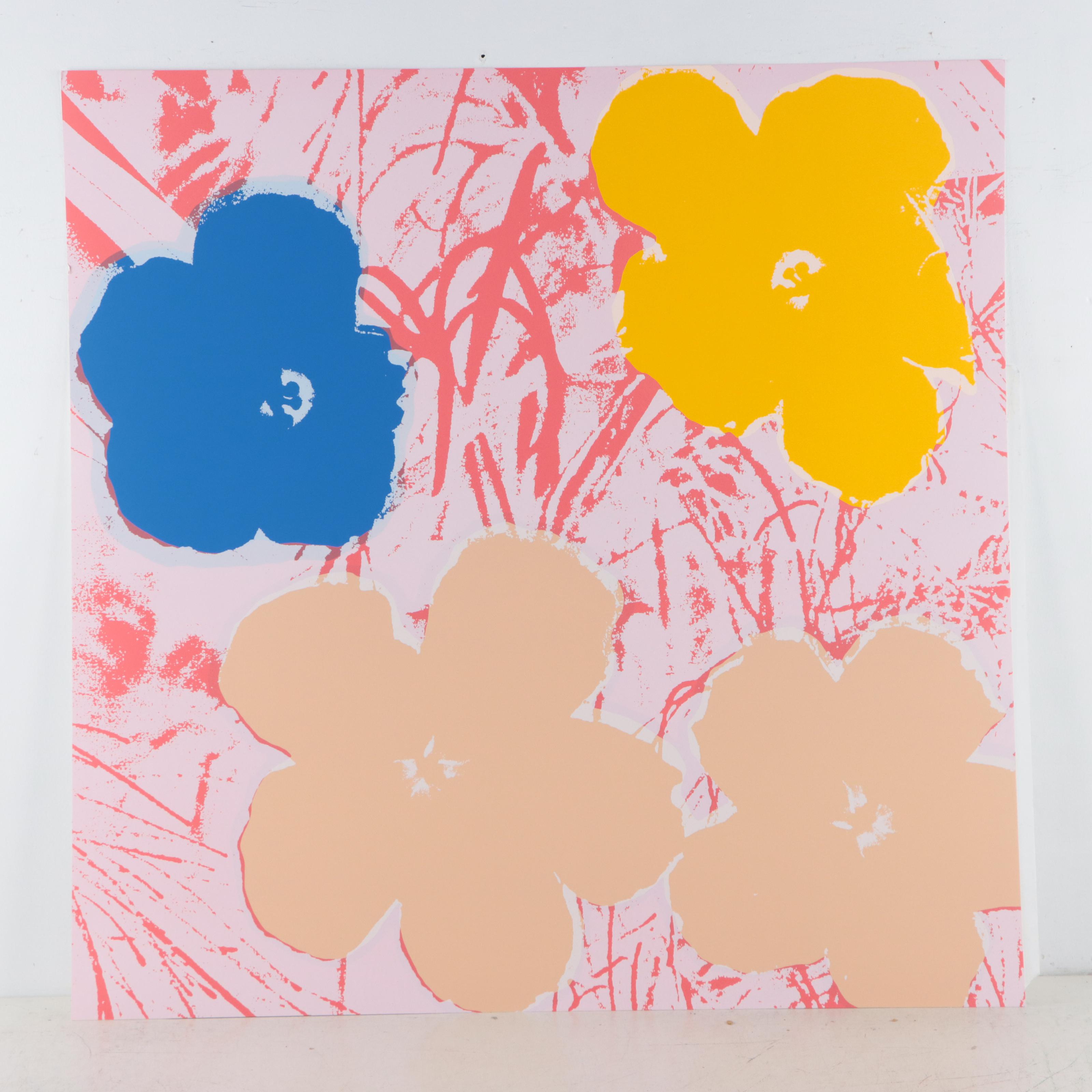 Sunday B. Morning Serigraph After Andy Warhol "Flowers 11.70," 2018 | EBTH