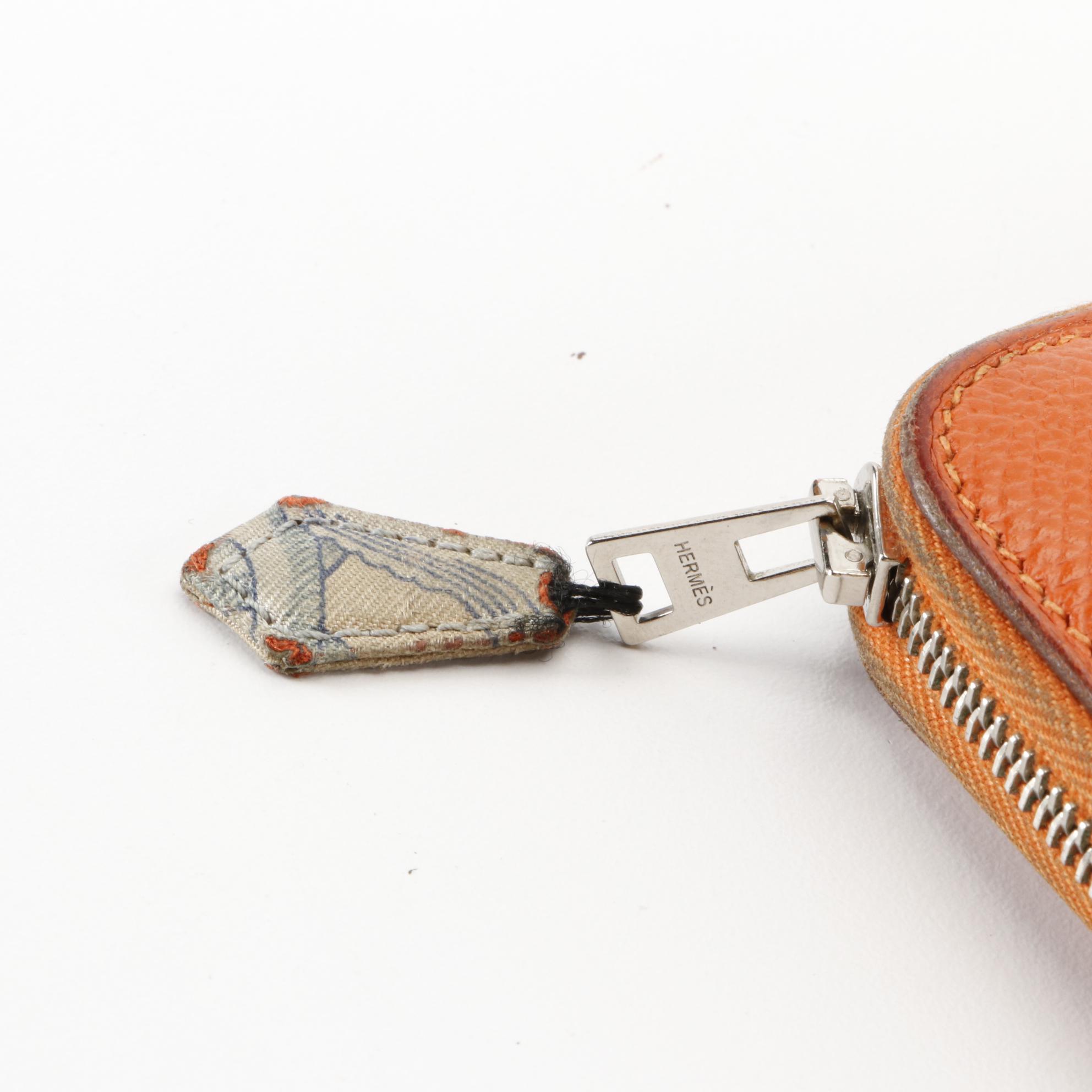 Hermès Epsom Leather ZipAround Wallet EBTH