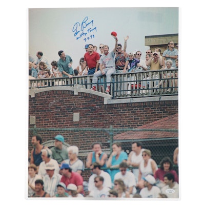Tom Browning Signed "Rooftop Tommy 7-7-93" Perfect Game Cincinnati Reds Giclée