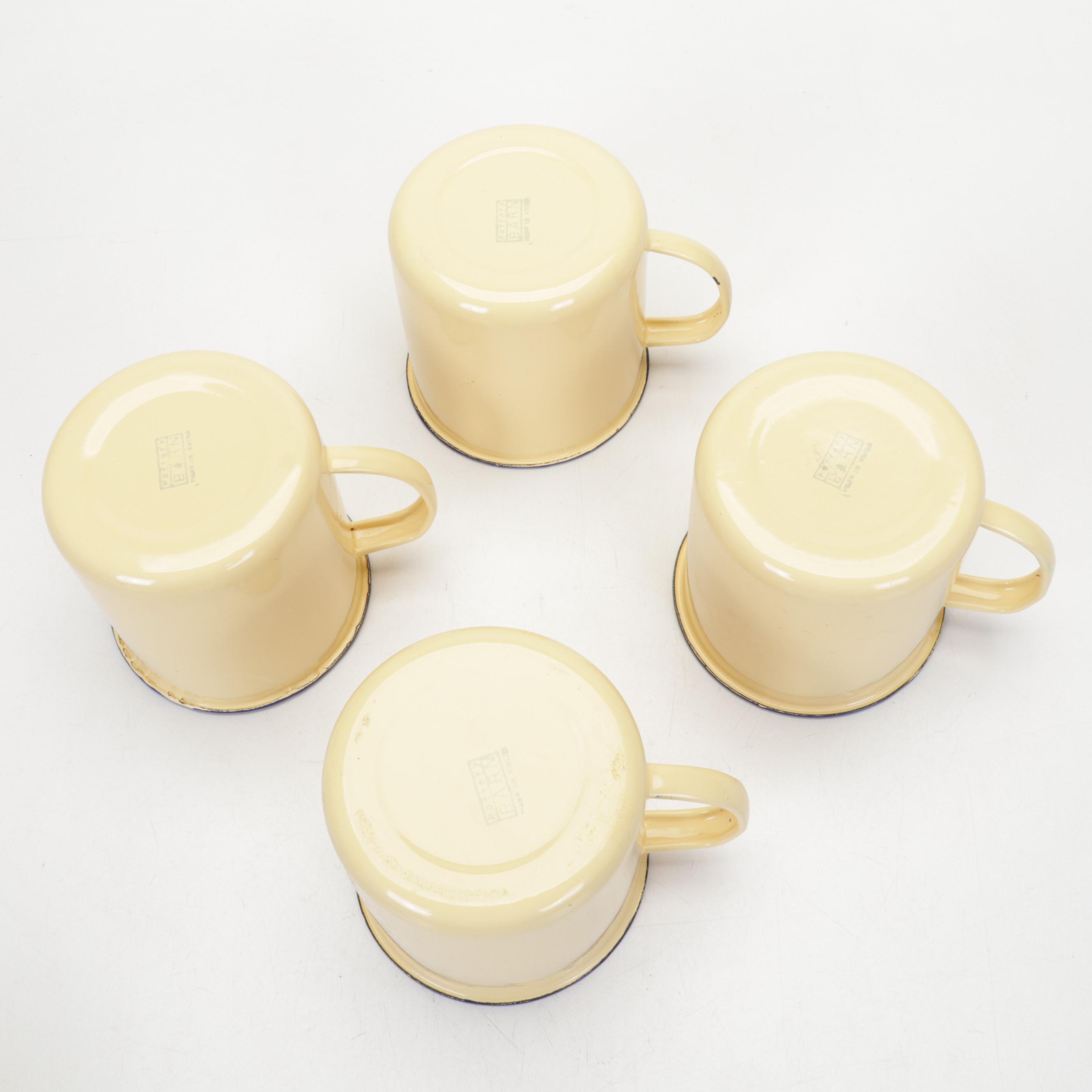 Corningware Casserole Dish with Pottery Barn and Other Enamelware EBTH