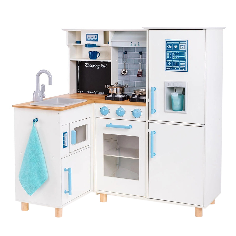 Member's Mark Deluxe Wooden Kitchen Play Center EBTH
