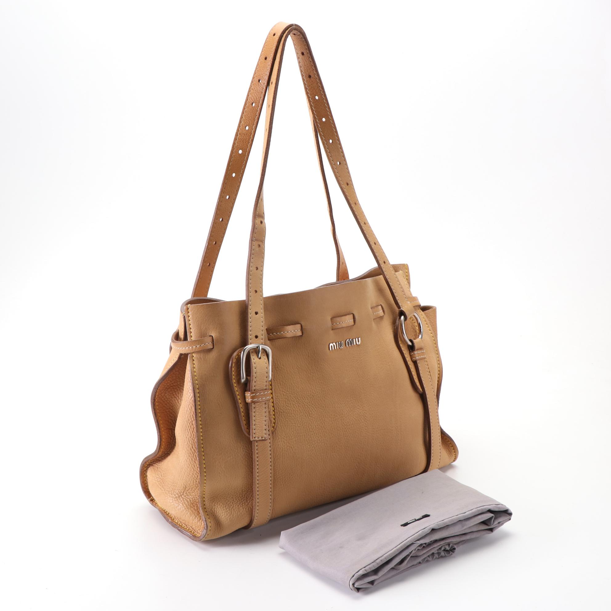 Miu Miu Shoulder Bag in Grain Leather EBTH