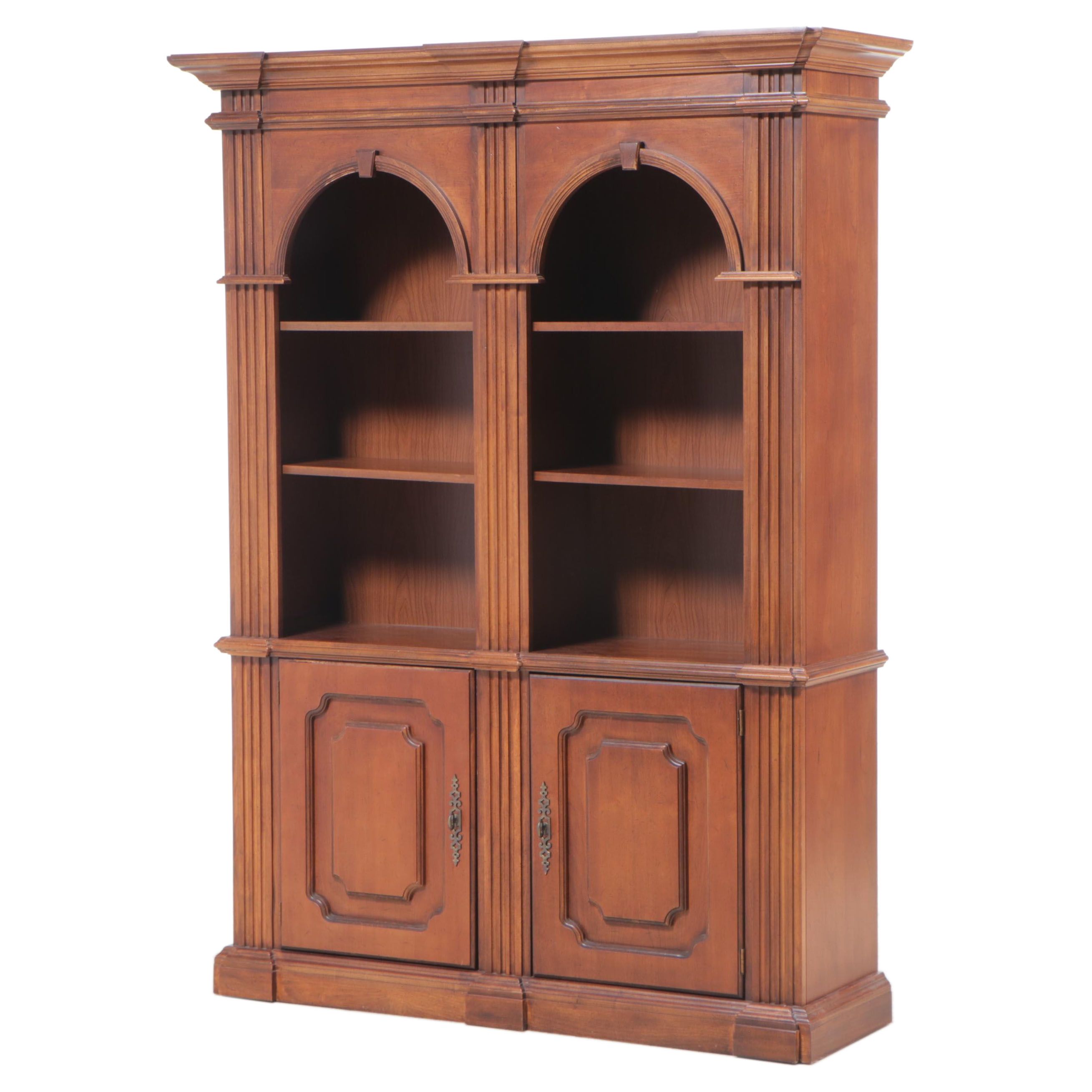 French Provincial Style Cherrywood Bookcase EBTH