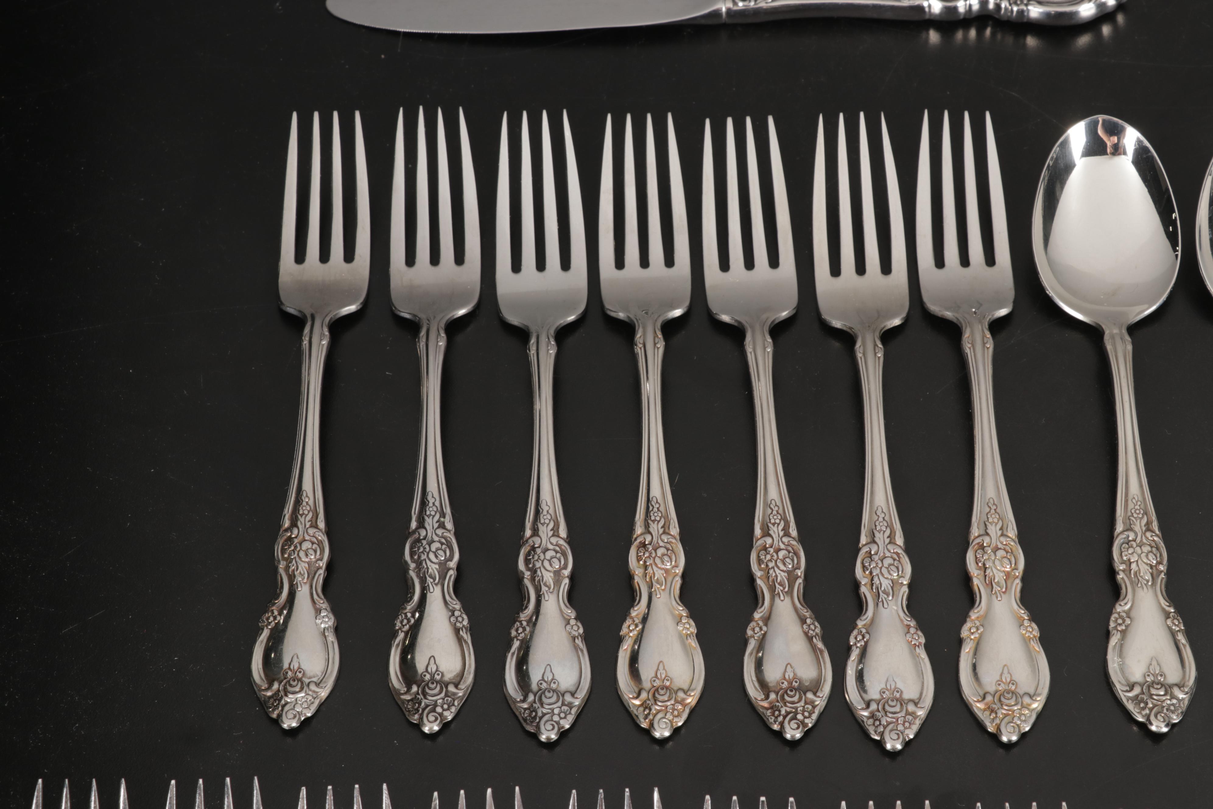 Oneida Stainless Steel Forks Oneida Louisiana 18/8 Stainless Steel