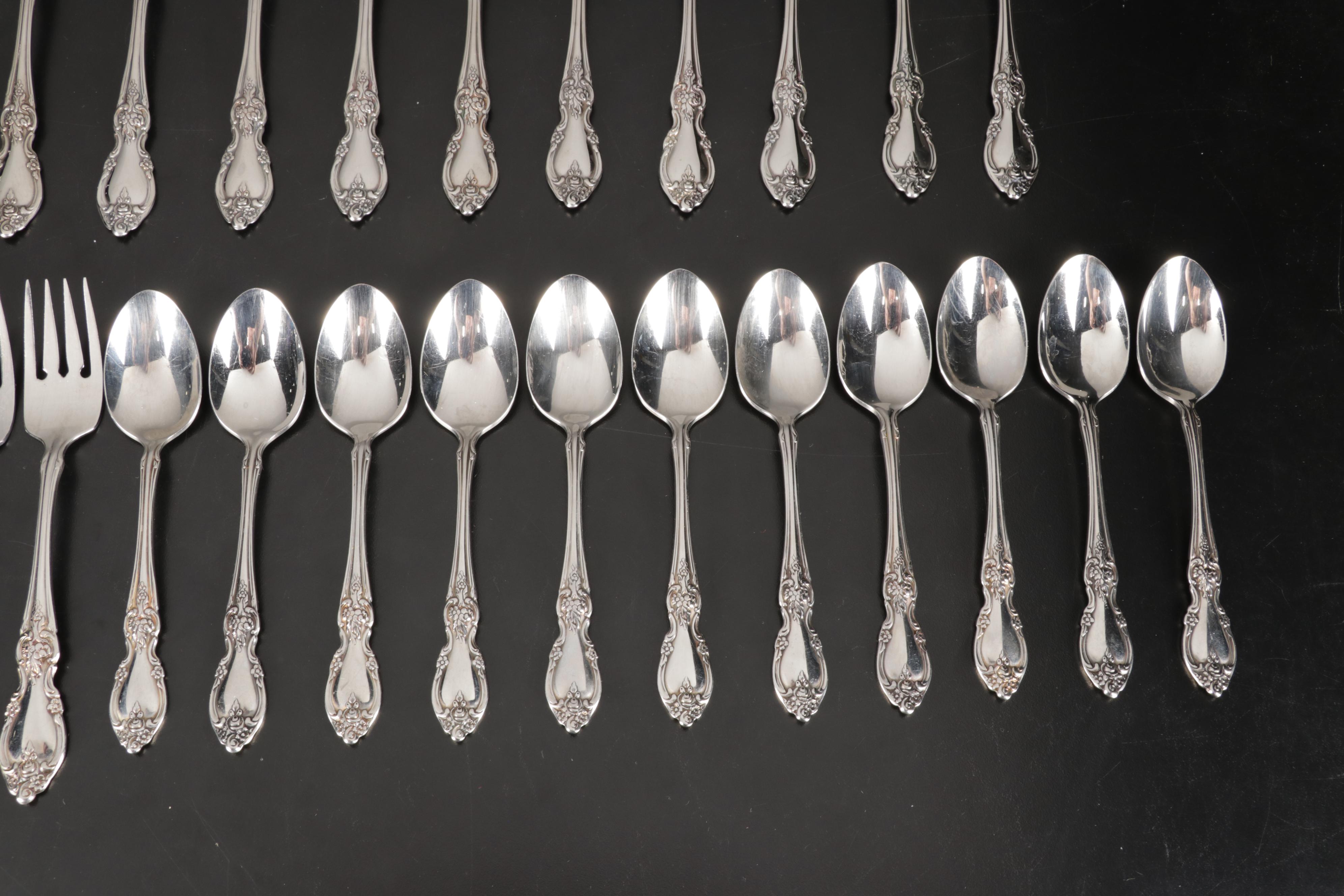 Oneida "Louisiana" Stainless Steel Flatware EBTH