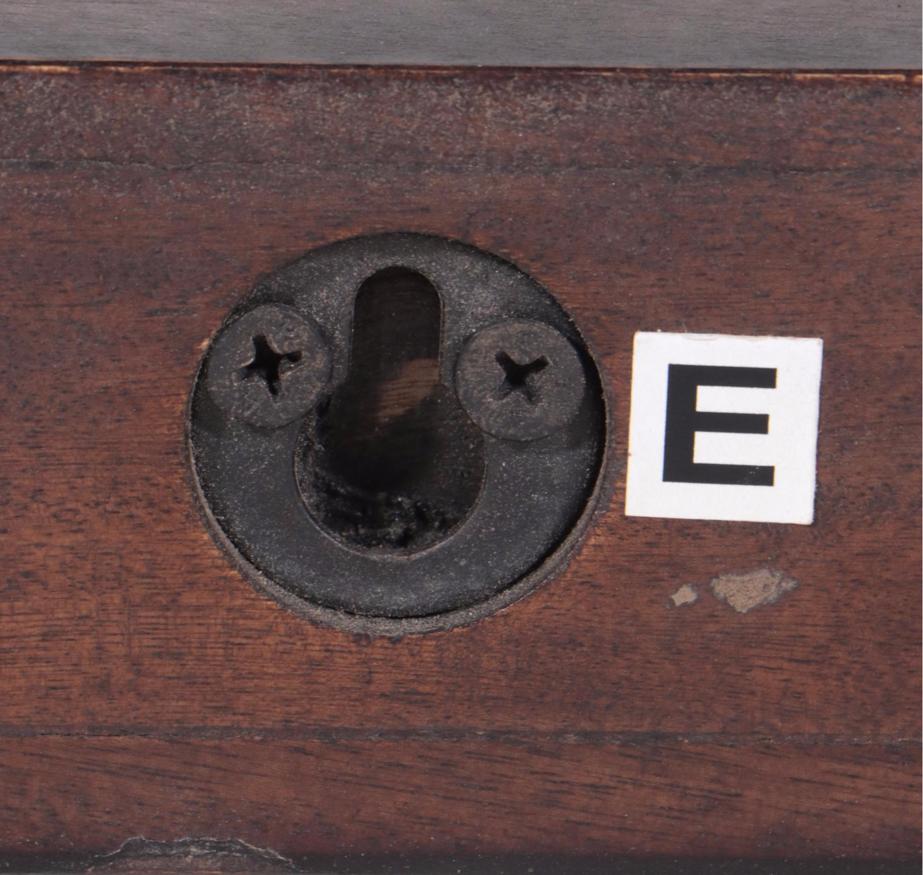 Pair of Threshold Wood Block Wall Shelves in Walnut EBTH