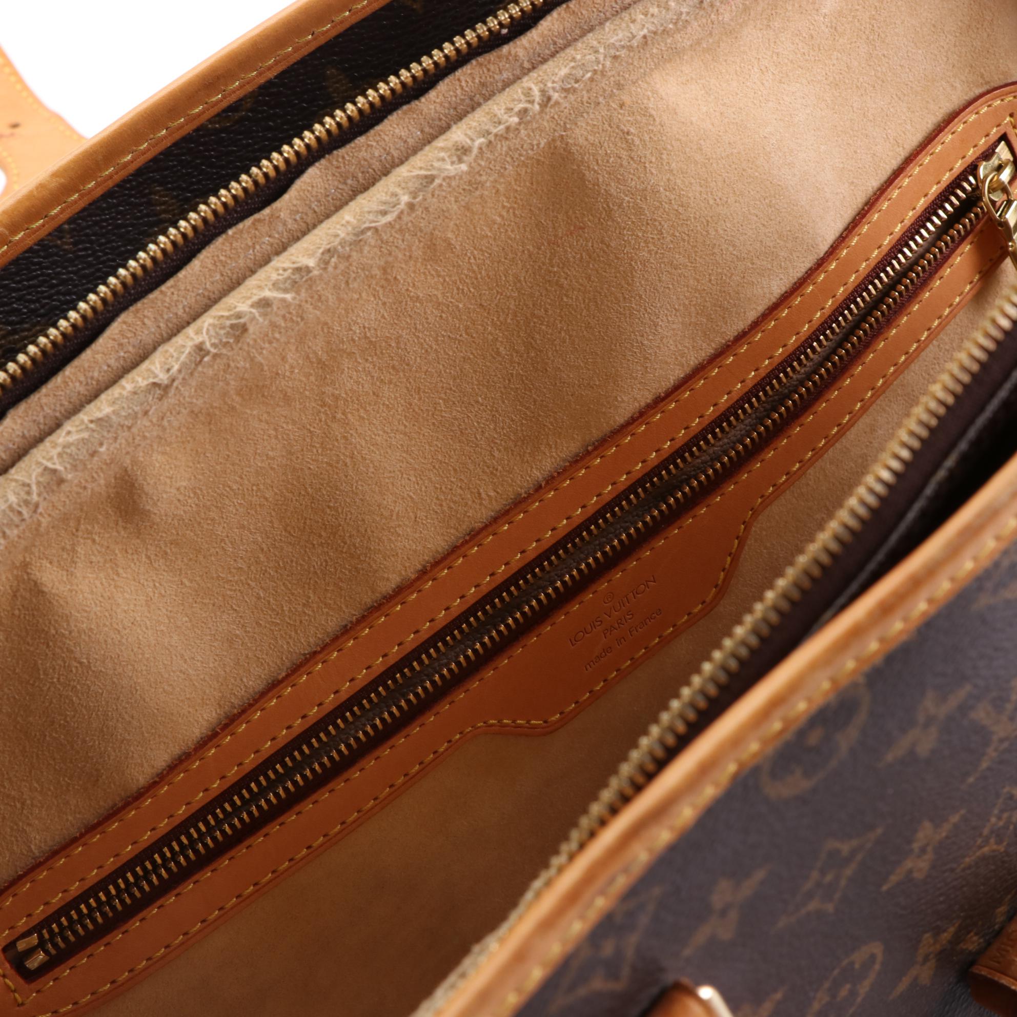 Louis Vuitton Rivoli Soft Briefcase in Monogram Canvas and Vachetta