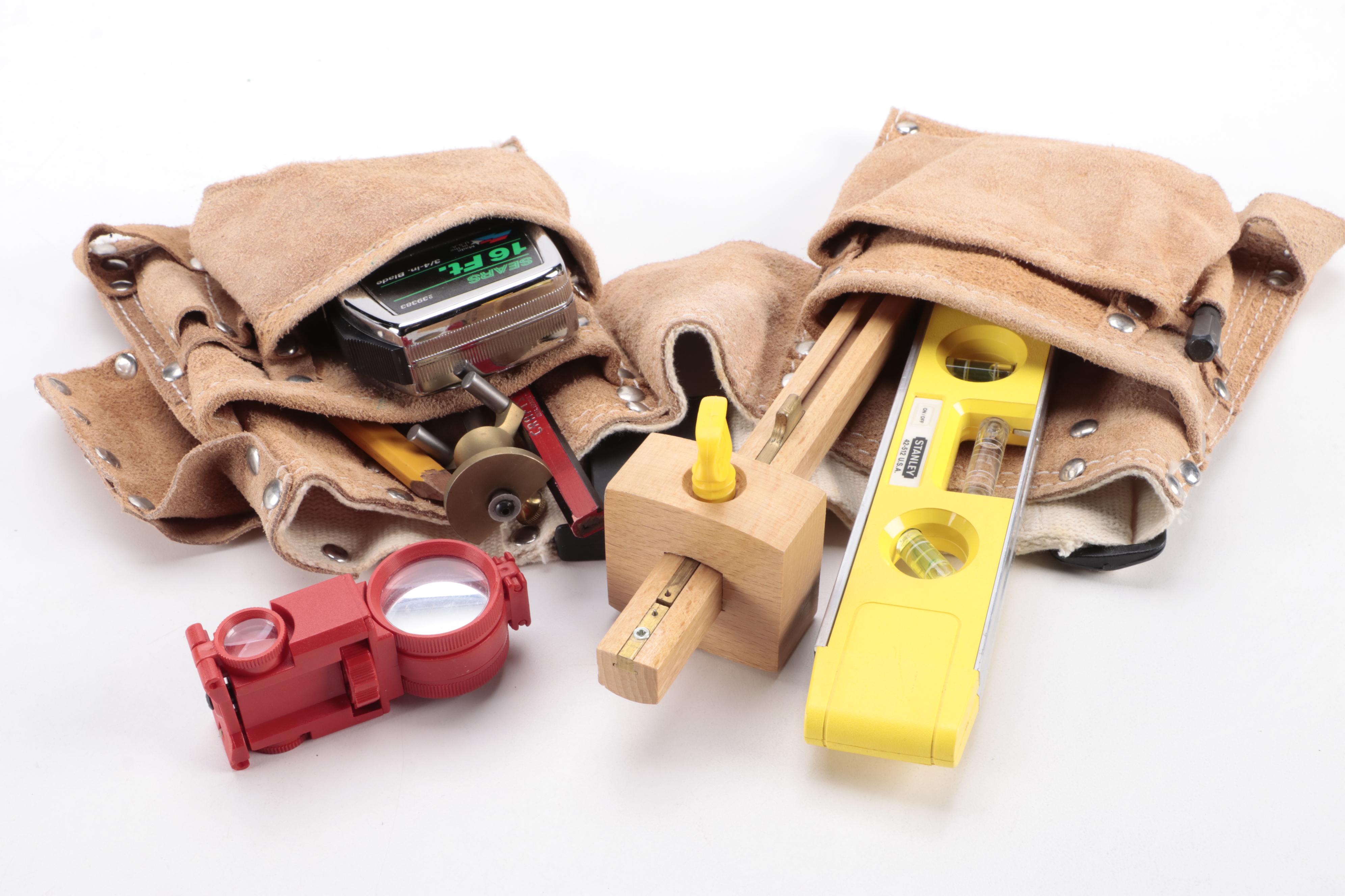 Children's Tool Belt with Construction and Building Toys, Tools and