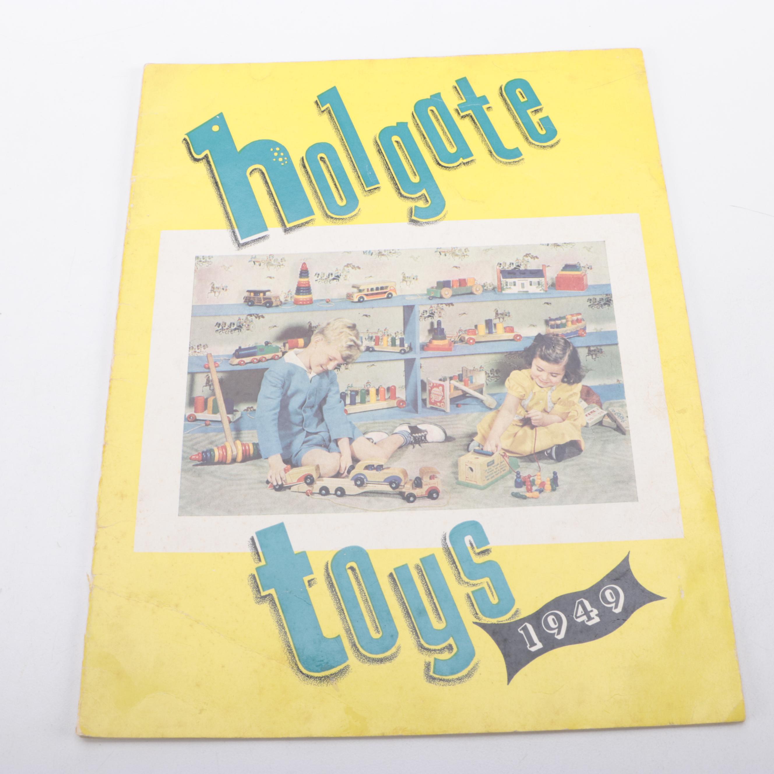 Holgate Toys Wooden Stacking Rings, Alphabet Blocks and More with 1949