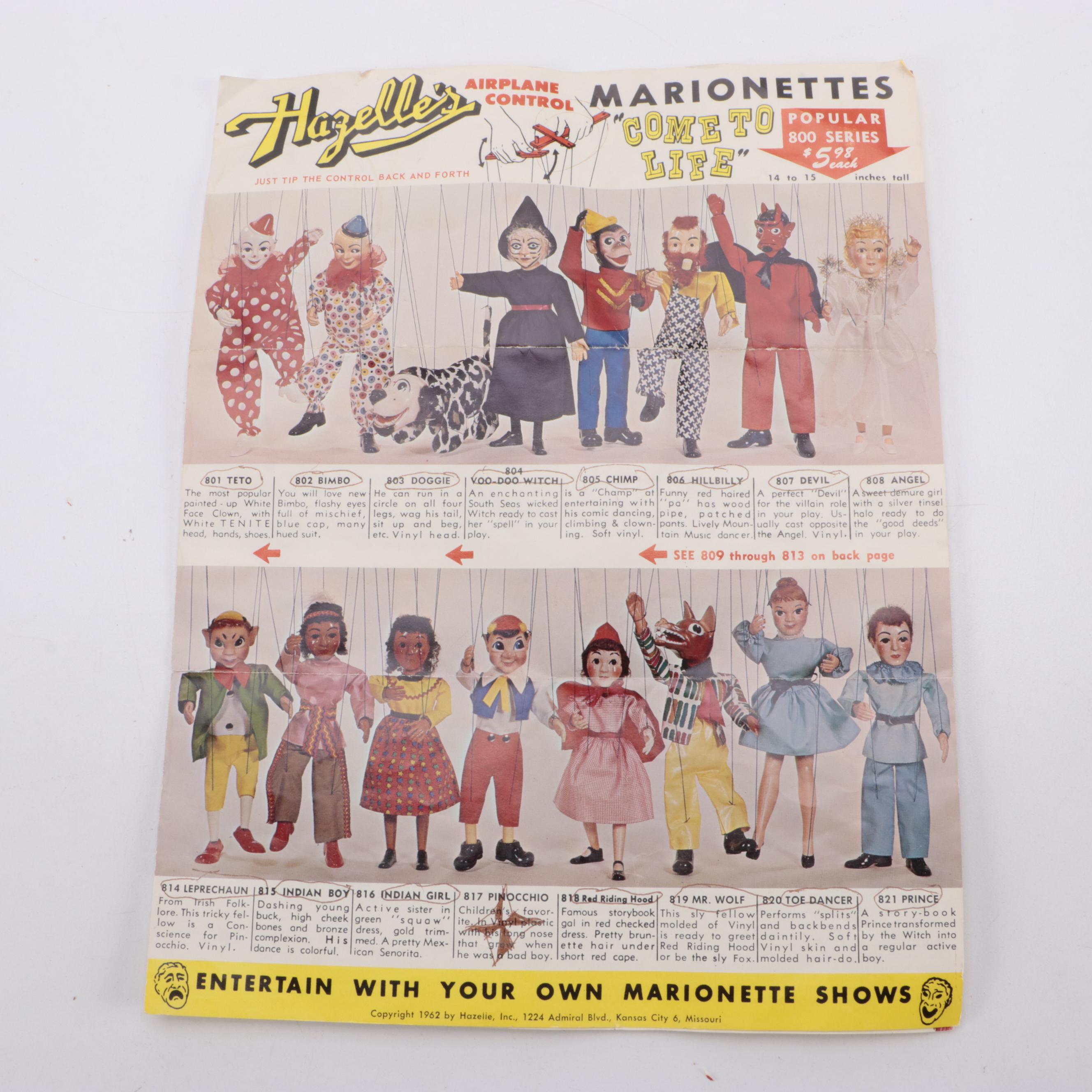 Hazelle's Airplane Control Popular Mid20th Century EBTH