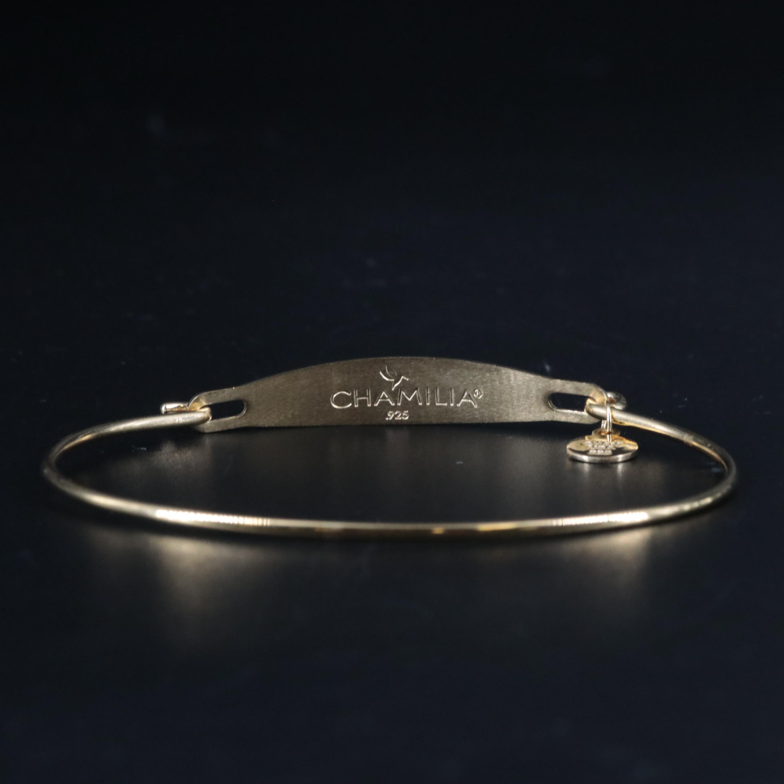Sterling Arrow Bangle Bracelet EBTH