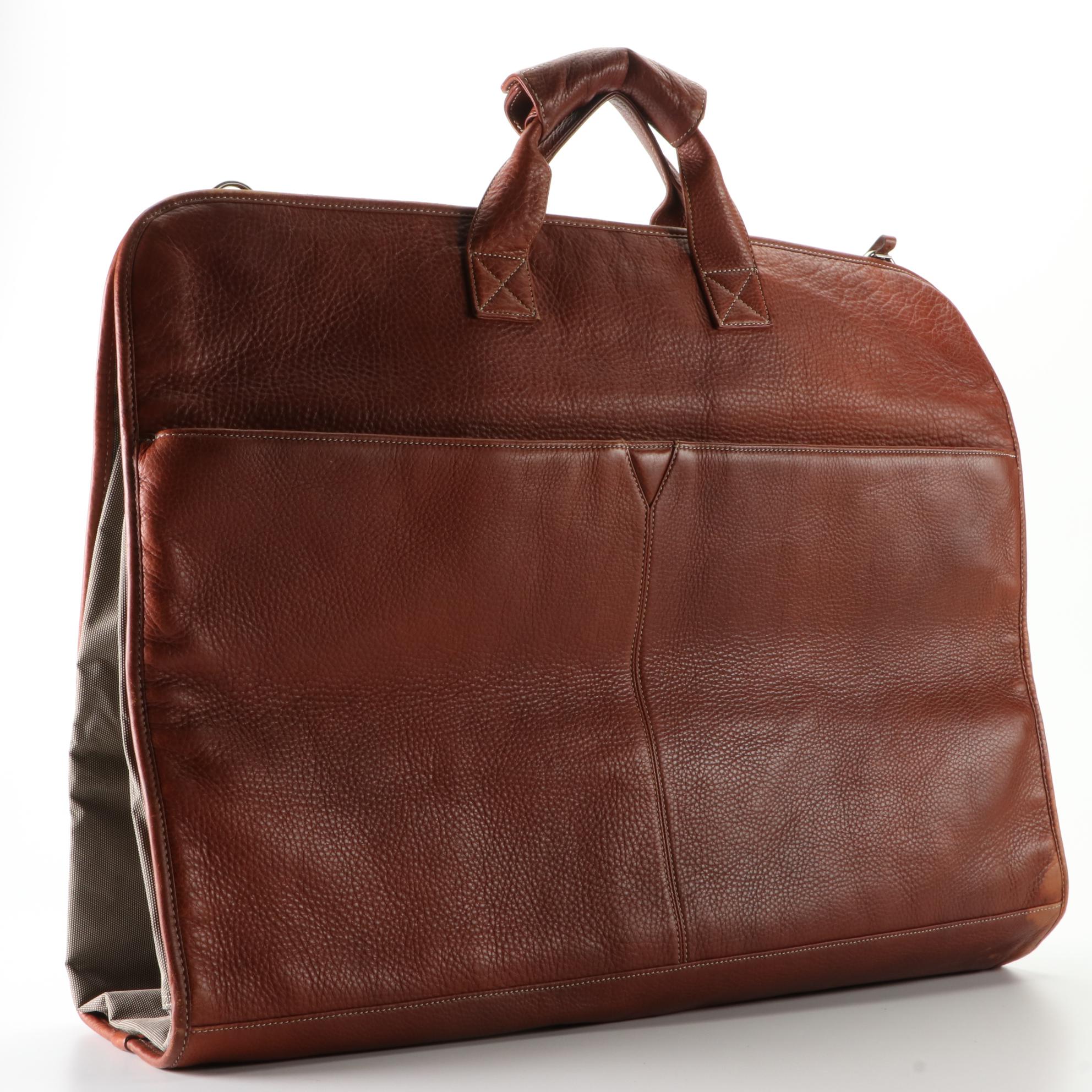 Johnston & Murphy Garment Bag in Nylon Canvas and Leather EBTH