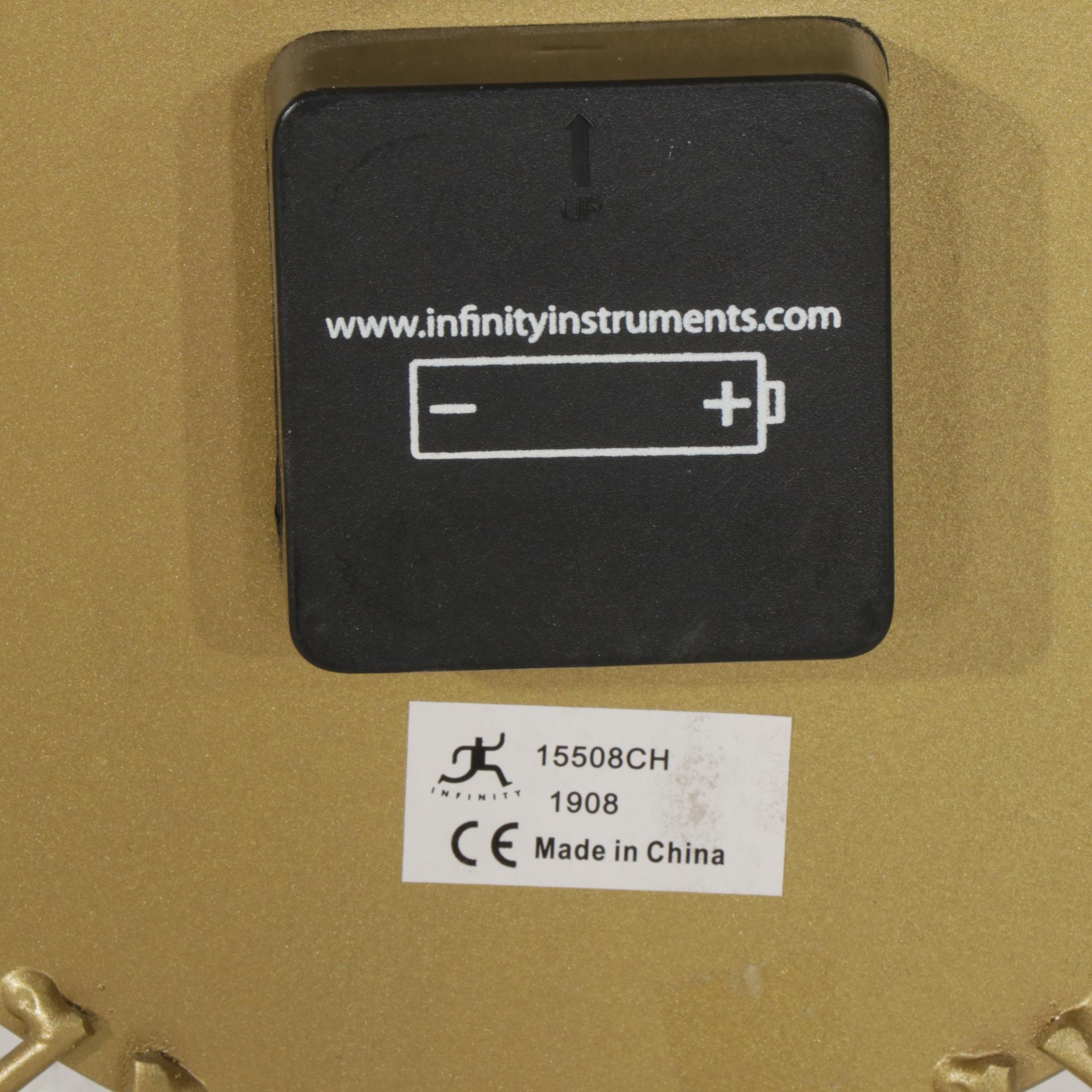 MCM Style Infinity Instruments "Nova" Starburst Wall Clock, 21st C EBTH