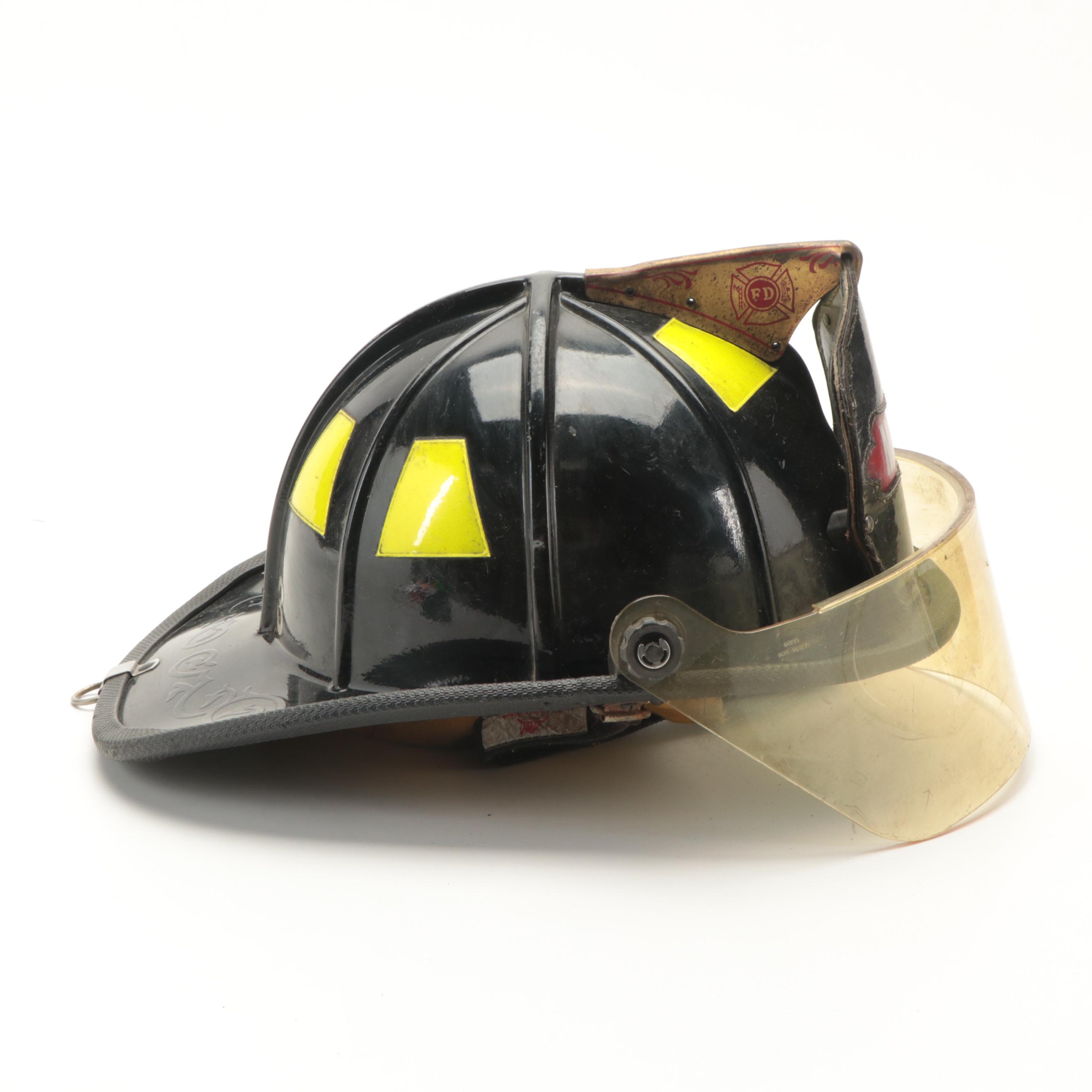 MCFD Firefighter's Helmet with Visor EBTH